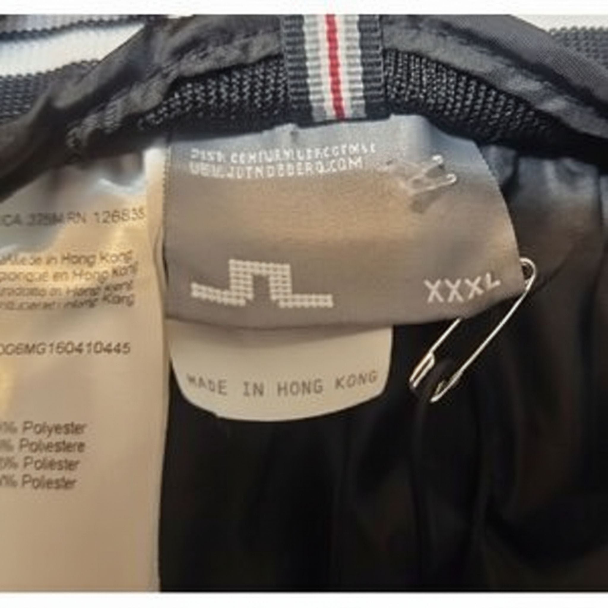 Pantaloni antipioggia da uomo J. Lindeberg Vardim Lite