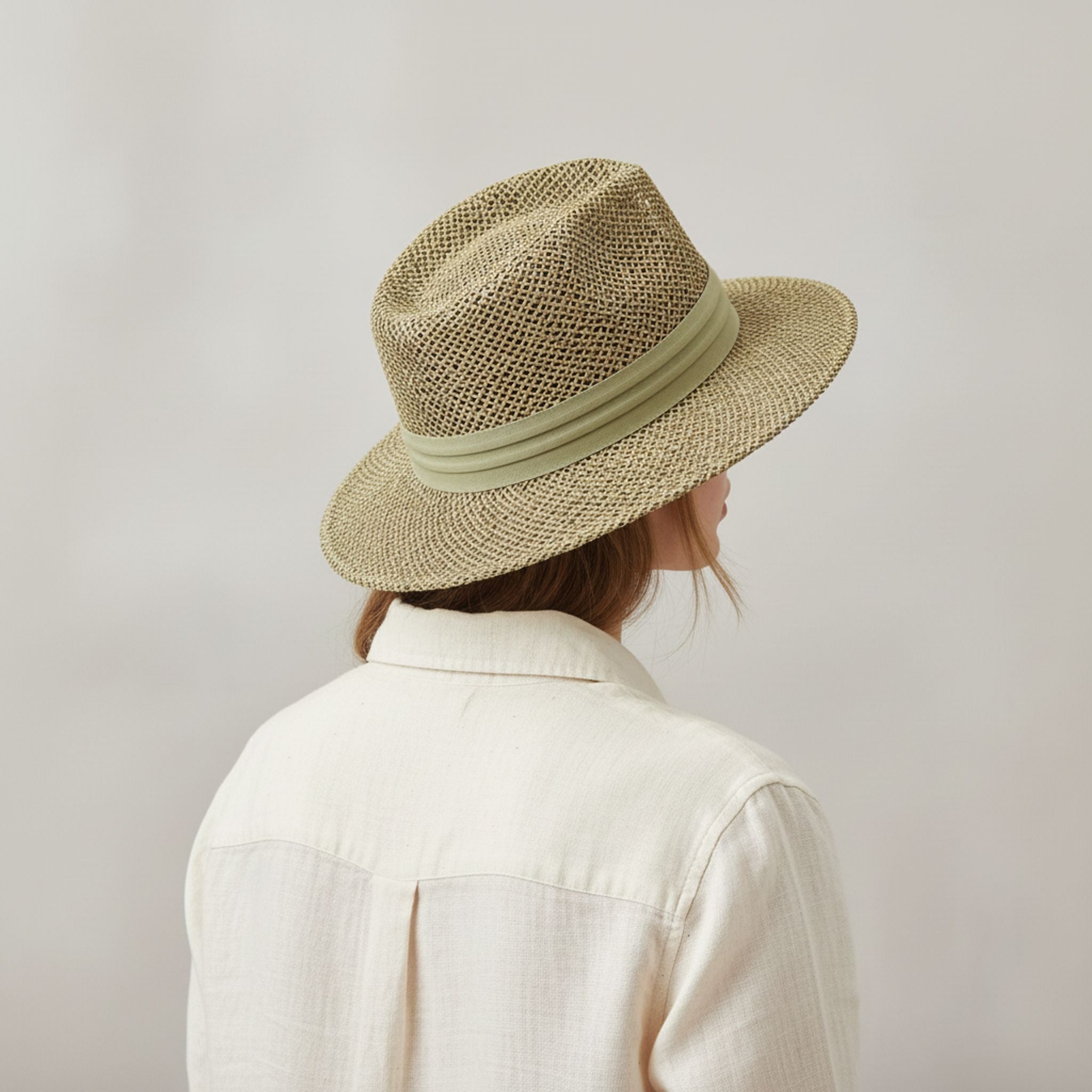 Cappello in paglia dell'Agenzia Erwin Reithmeier