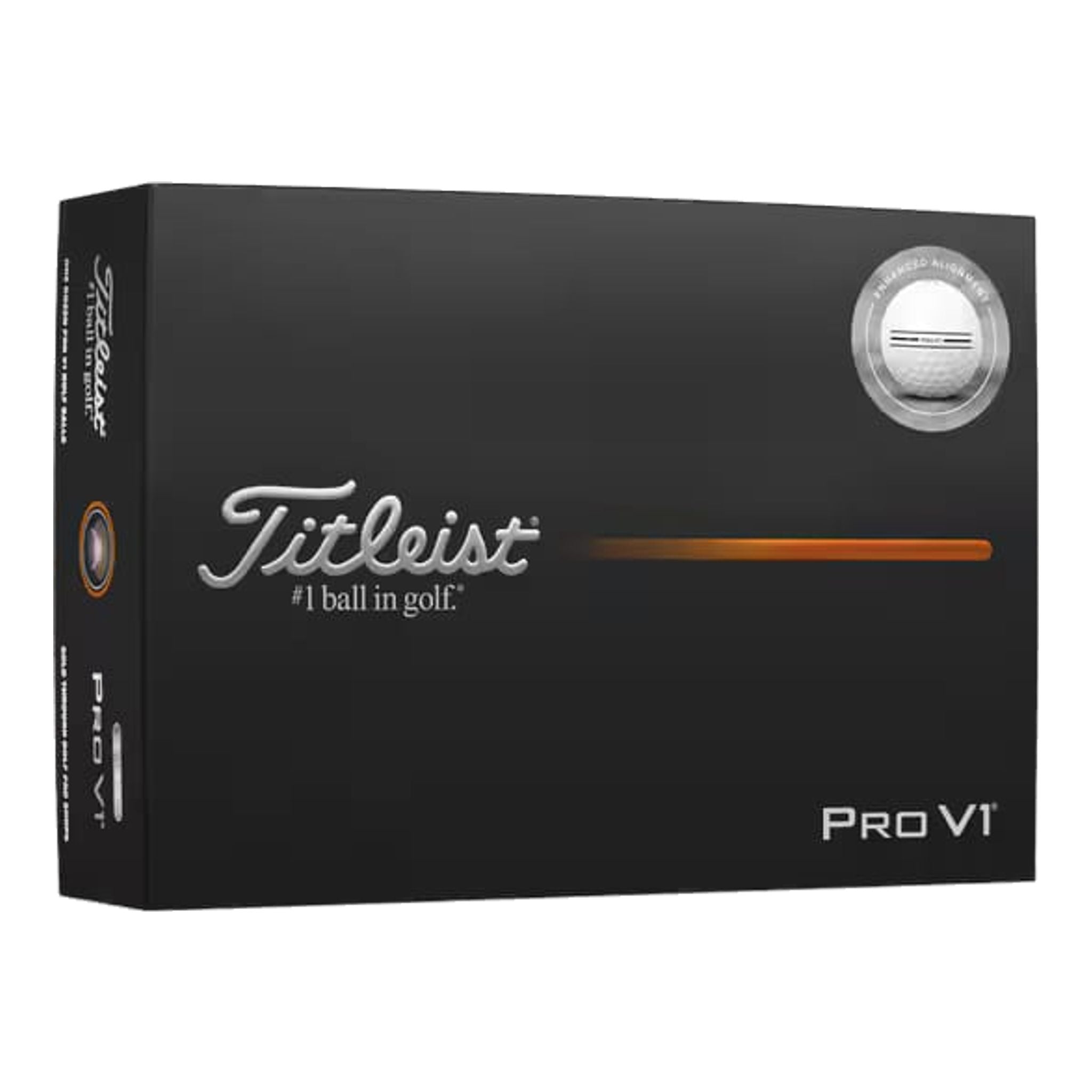 Palline da golf Titleist Pro V1 Elongated Alignment (2025)