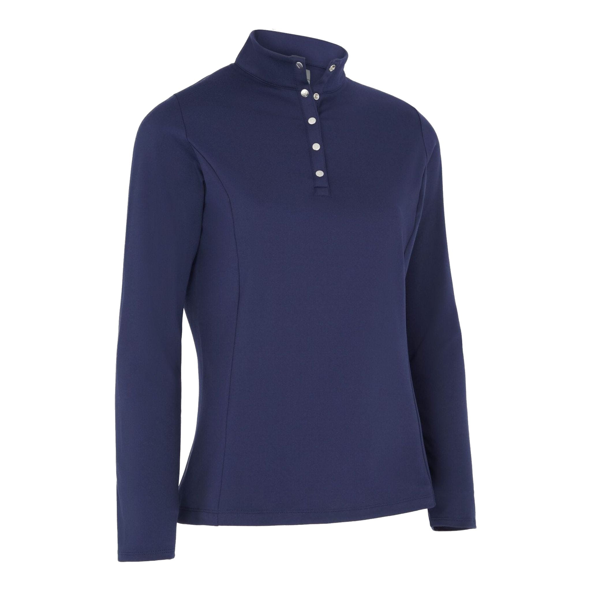 Polo in pile termico Callaway LS da donna