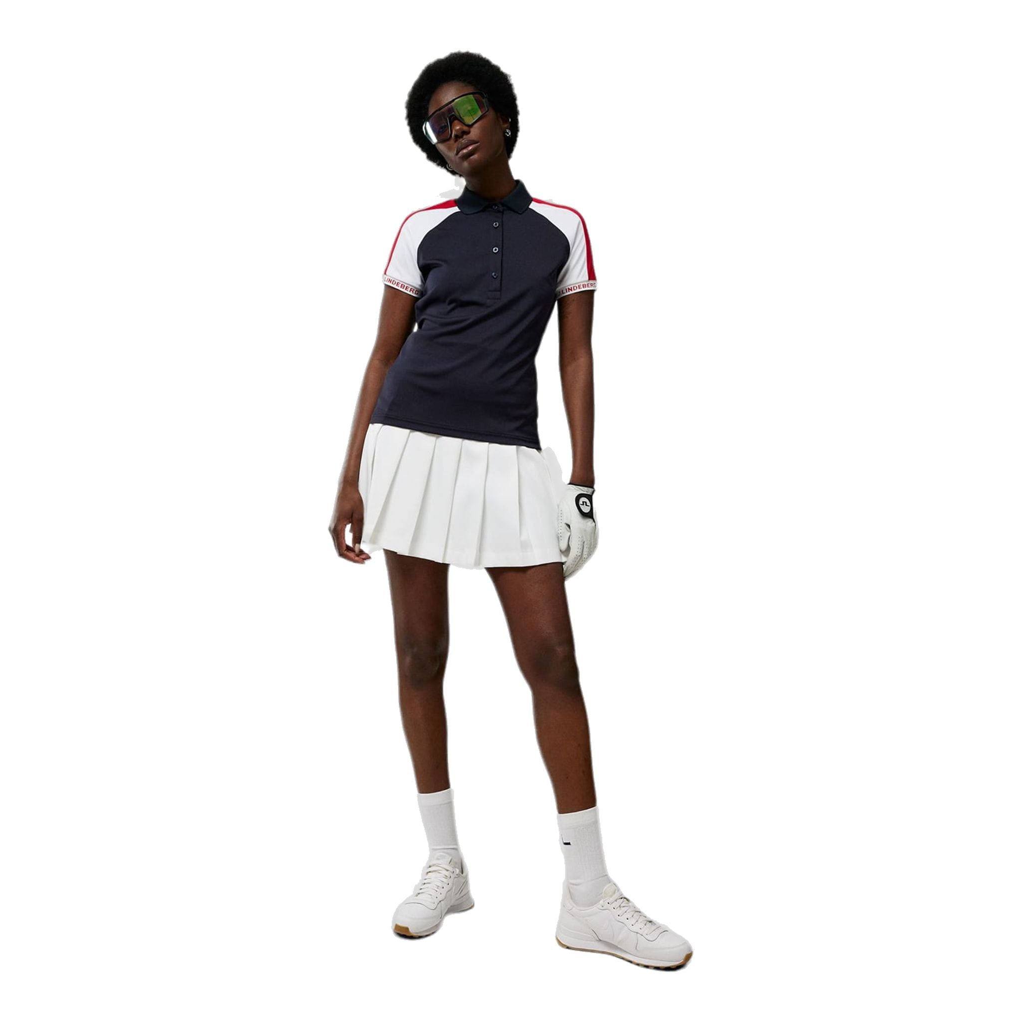 Polo da golf J. Lindeberg Perinne da donna