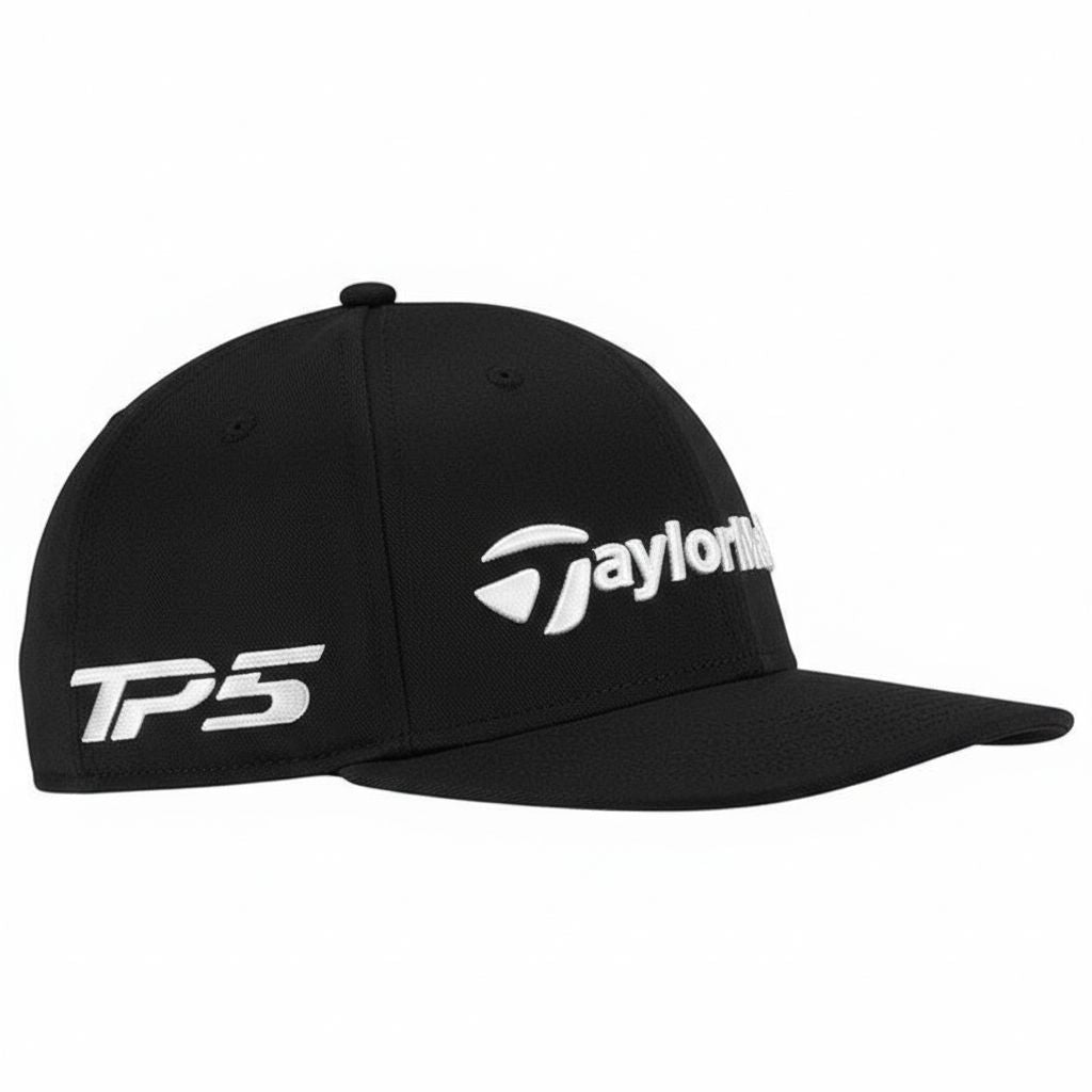 TaylorMade Tour Flatbill Kappe Herren Schwarz Herren