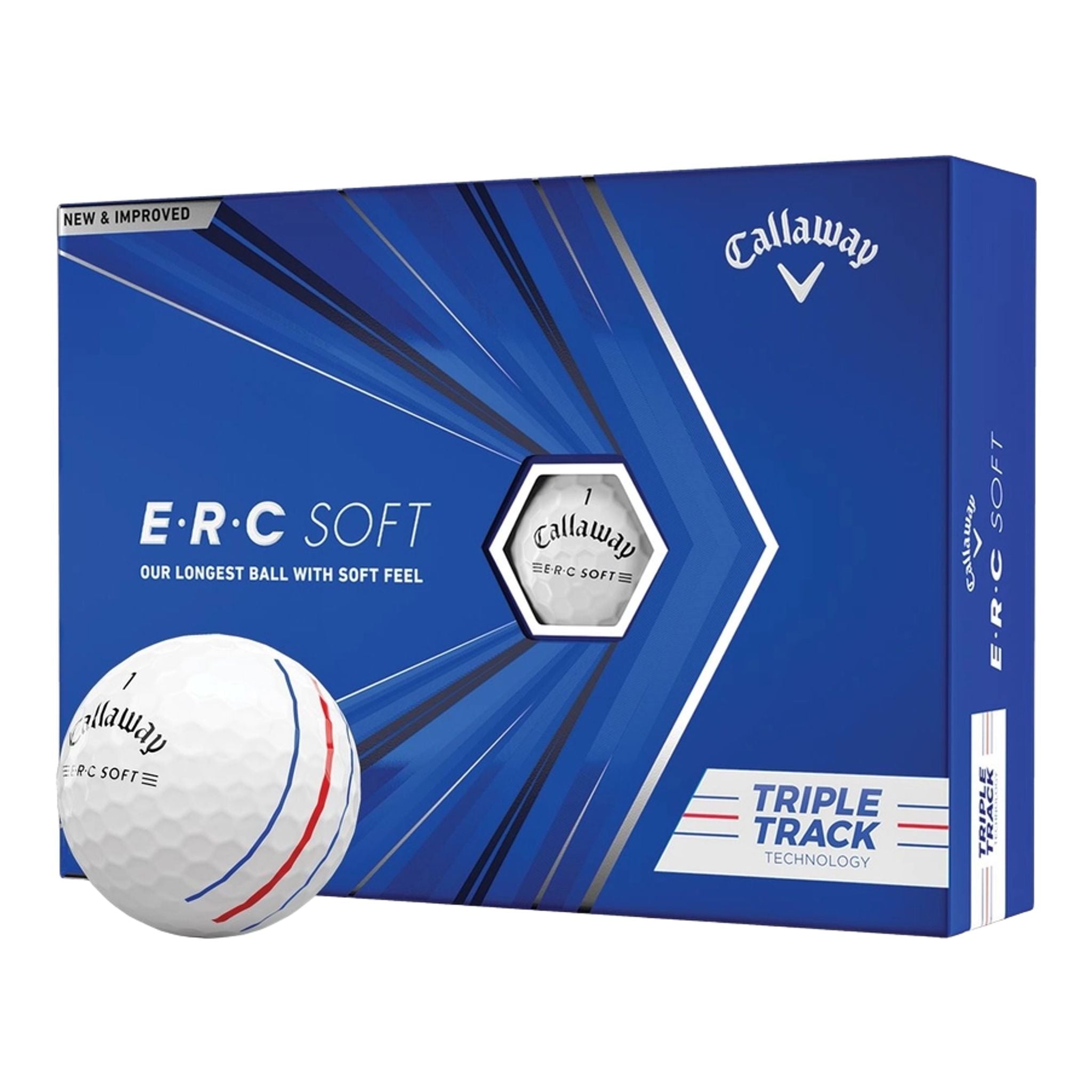 Palline da golf Callaway ERC Soft Triple Track