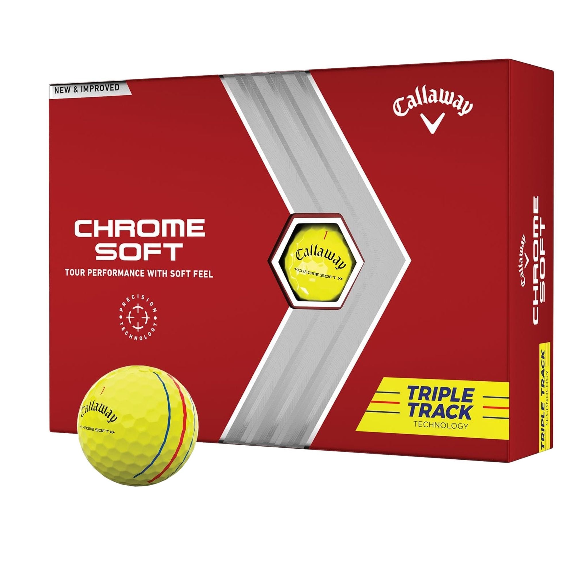 Palline da golf Callaway Chrome Soft 2022