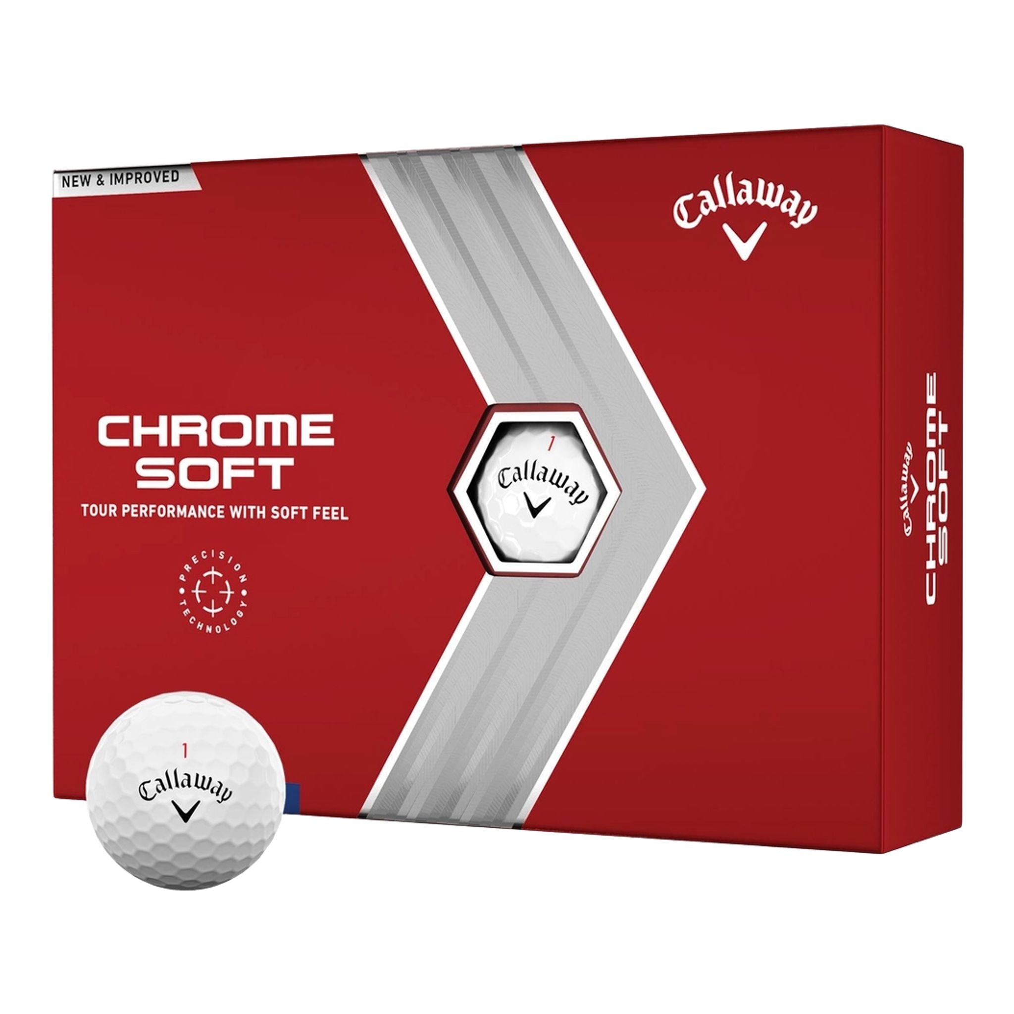 Palline da golf Callaway Chrome Soft (2022)