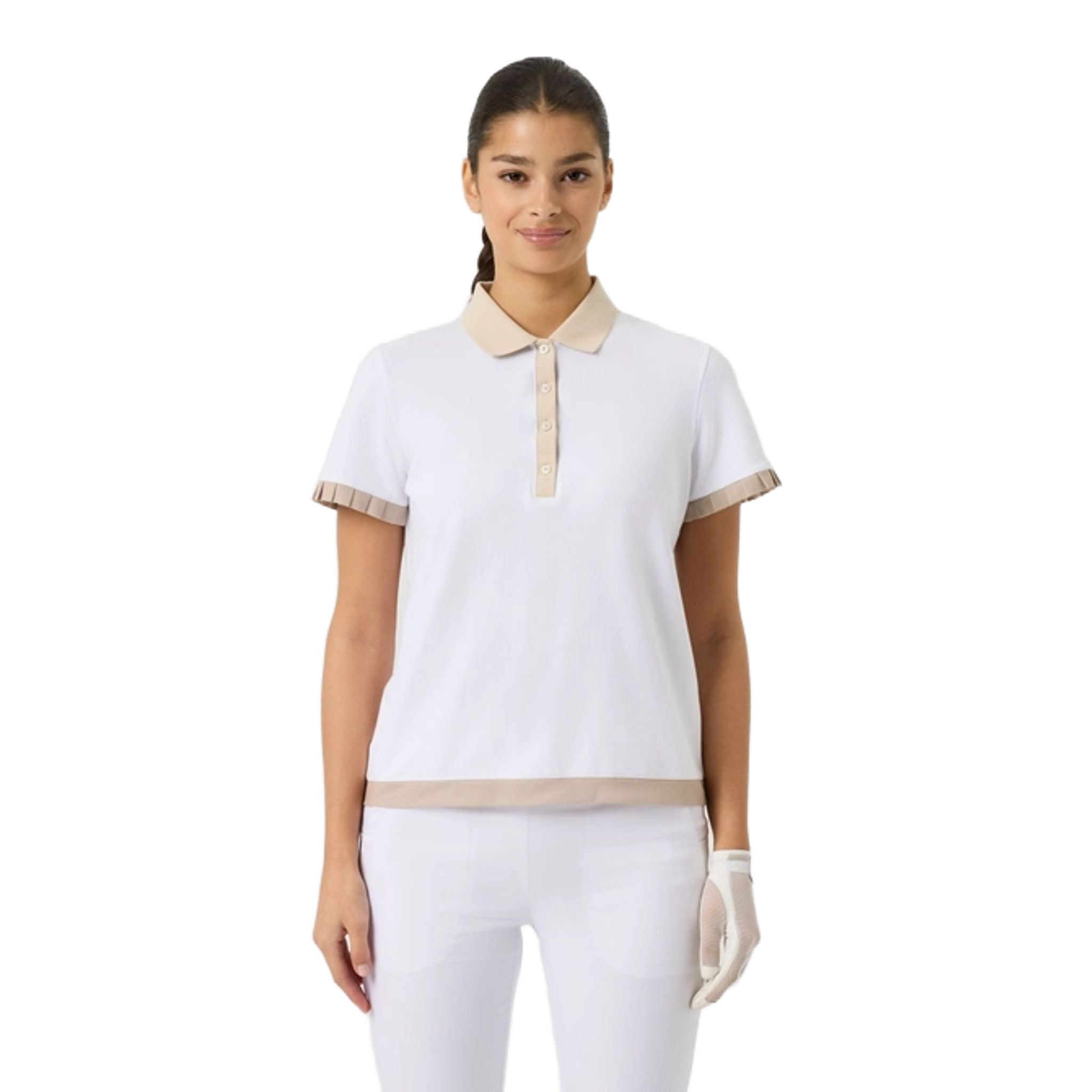 Daily Sports Pleat SS Poloshirt Damen