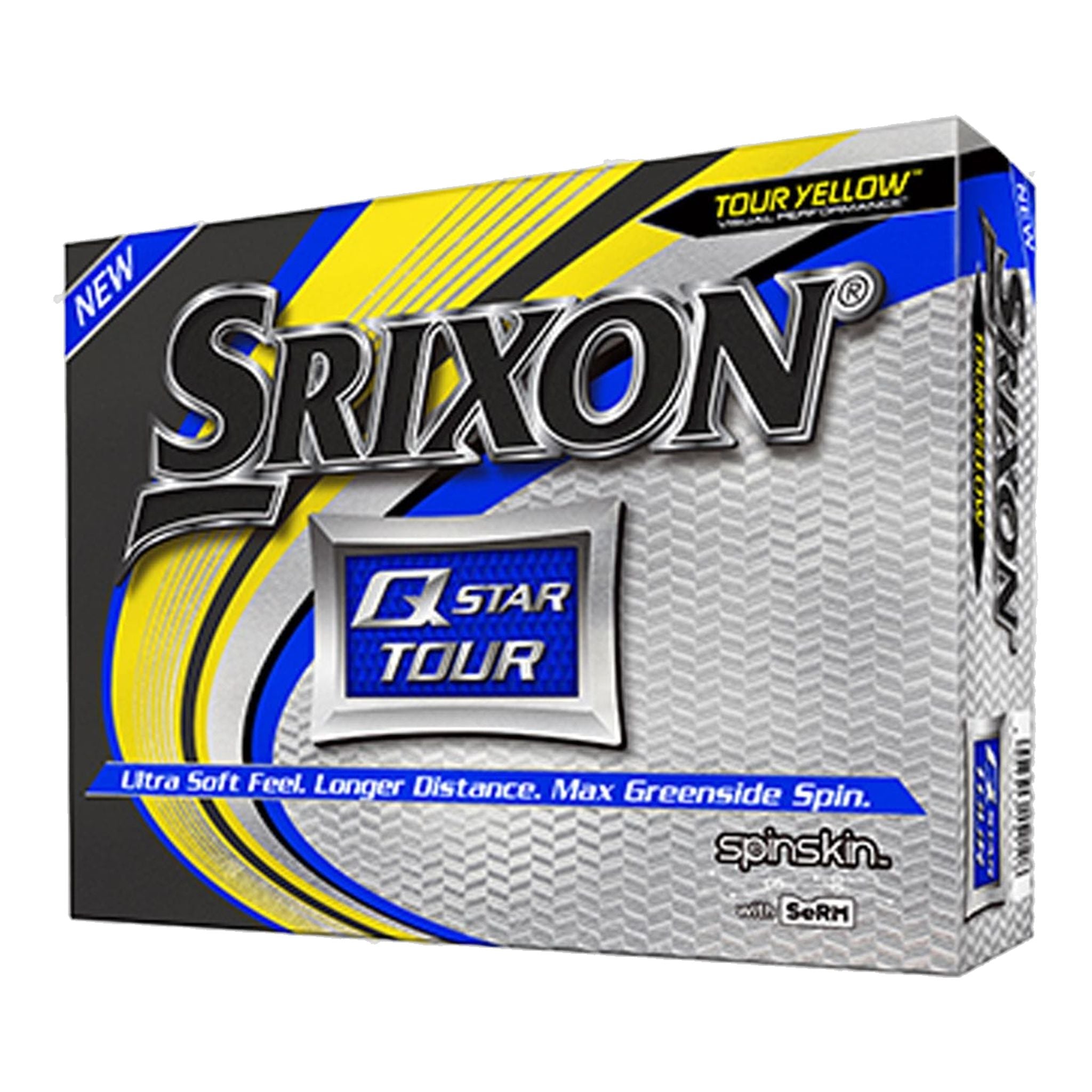 Srixon Q-Star Tour 3 [12 Palline] Giallo