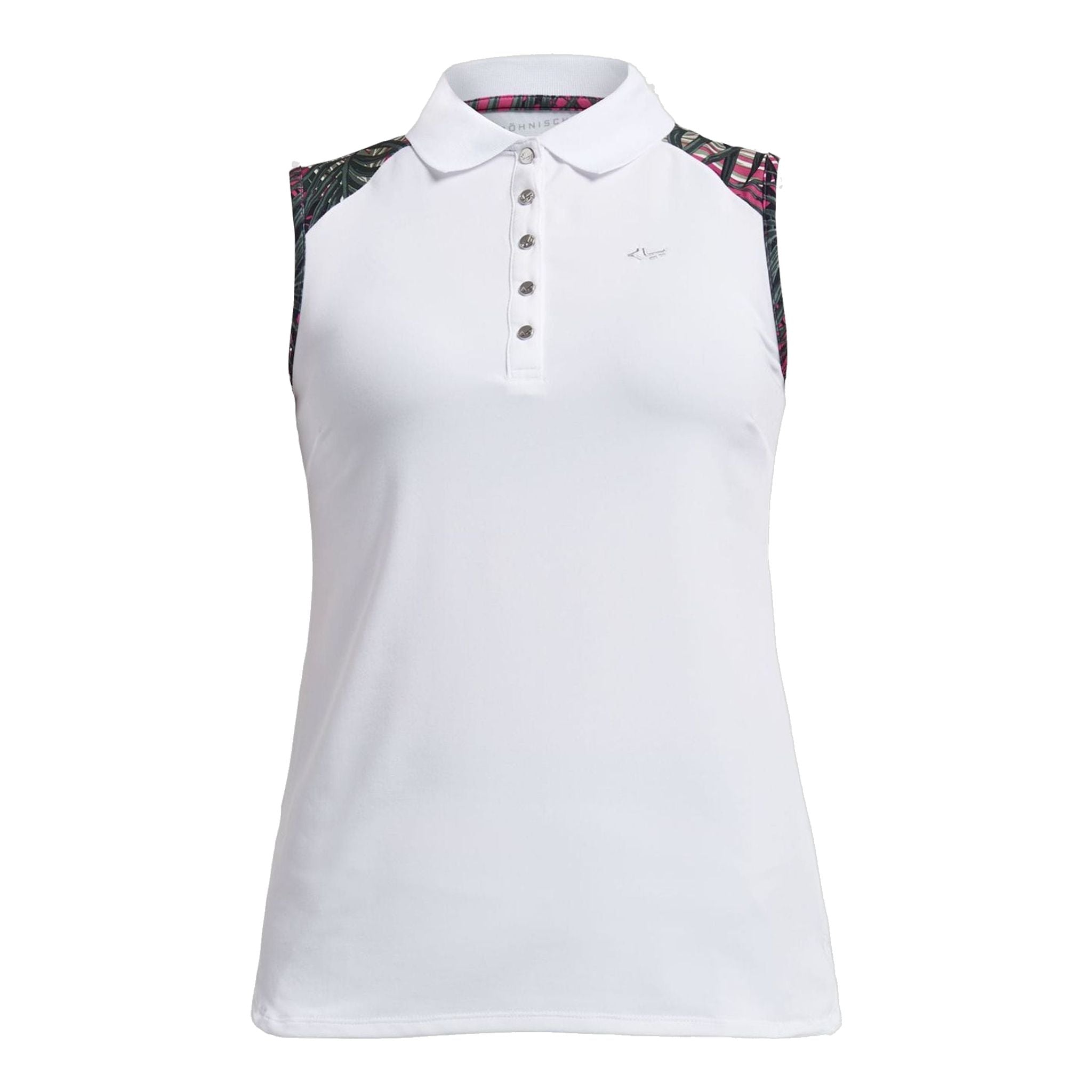 Röhnisch Element SL Polo Palm Fuchsia L da donna