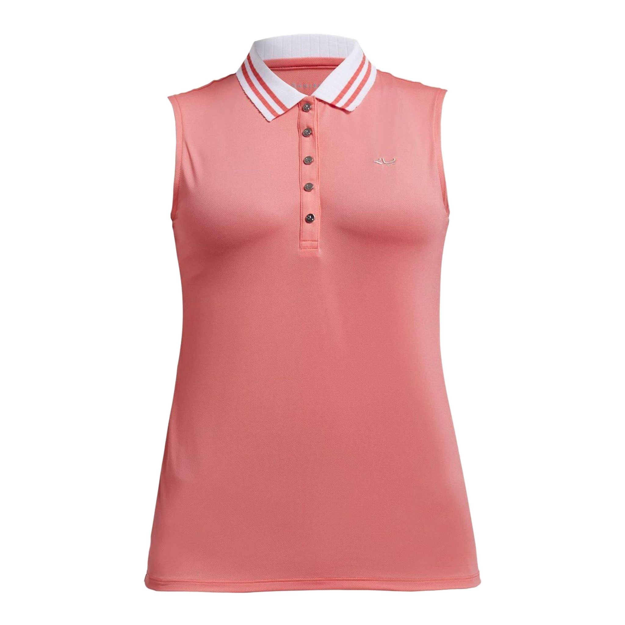 Polo senza maniche a righe Röhnisch da donna
