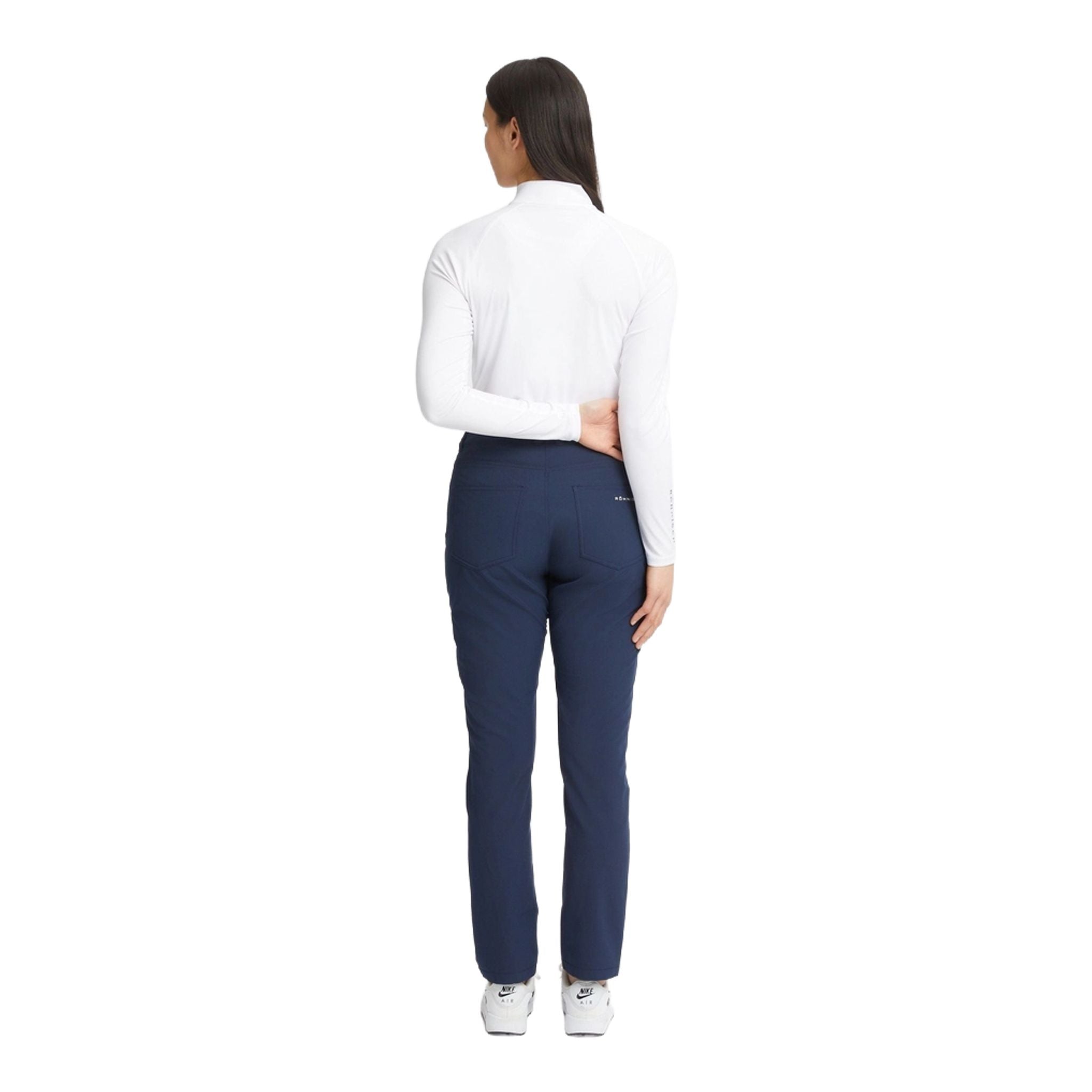 Pantaloni da golf Röhnisch Chie spazzolati da donna