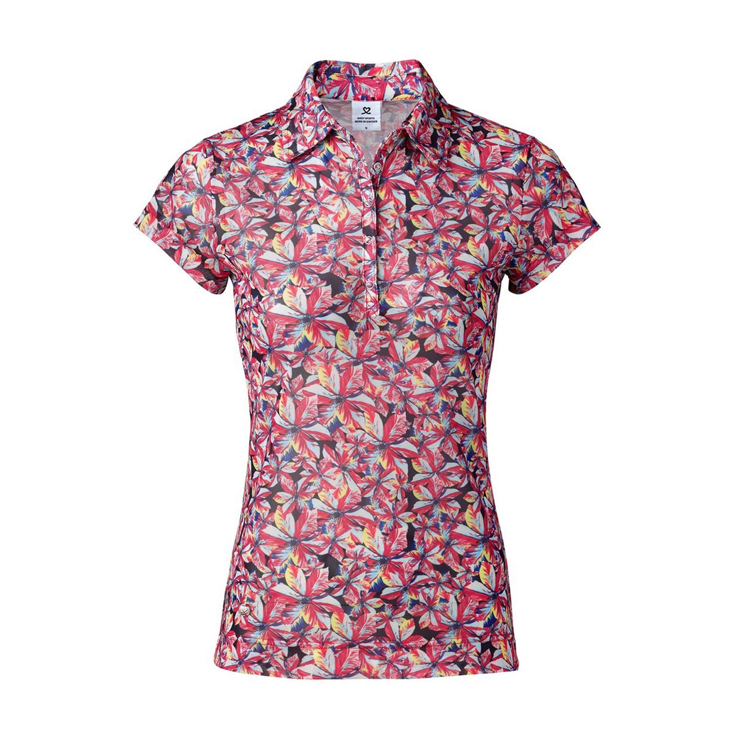 Polo da donna Daily Sports Kacie Mesh Cap SS nera