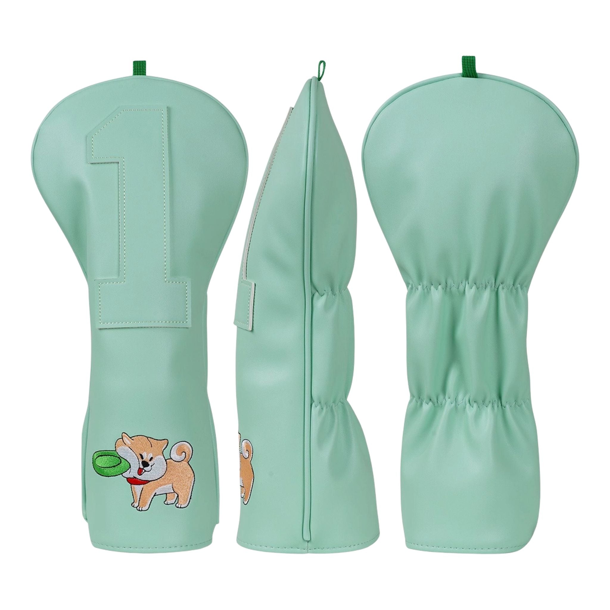 Copricapo ricamato Copricapo da guida per cani turchese