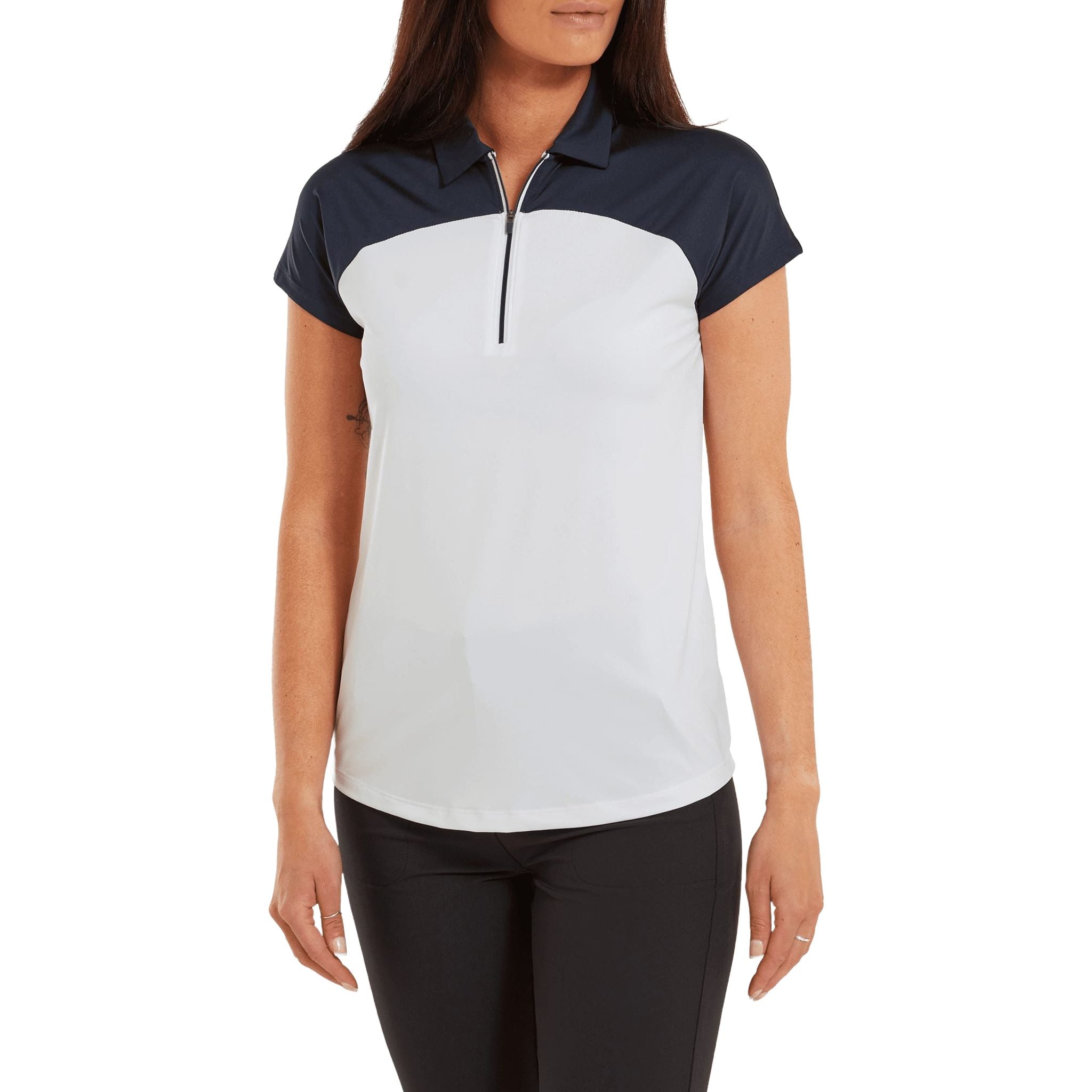 Polo Footjoy Capsleeve Color Block da donna