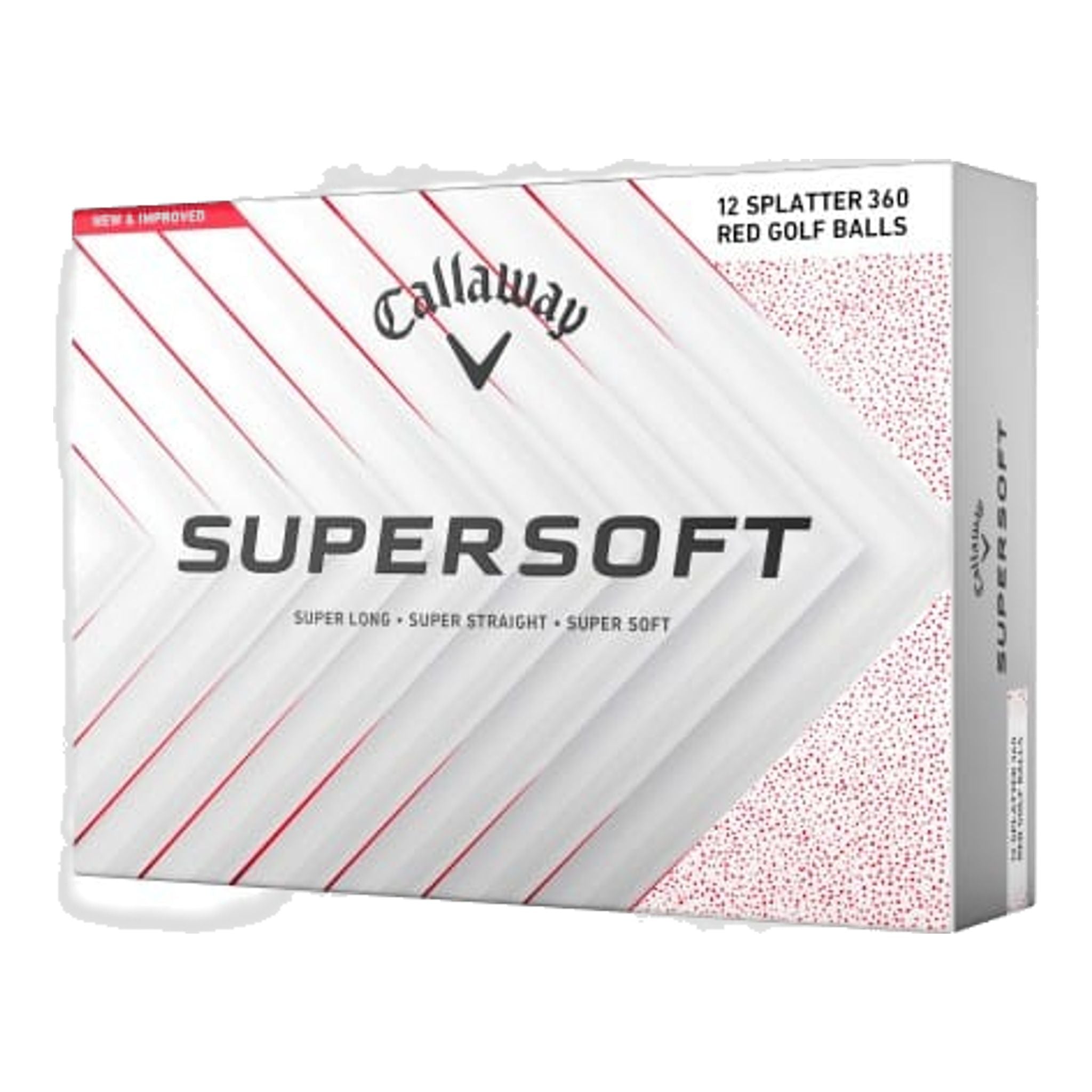 Palline da golf Callaway Supersoft 25 Splatter