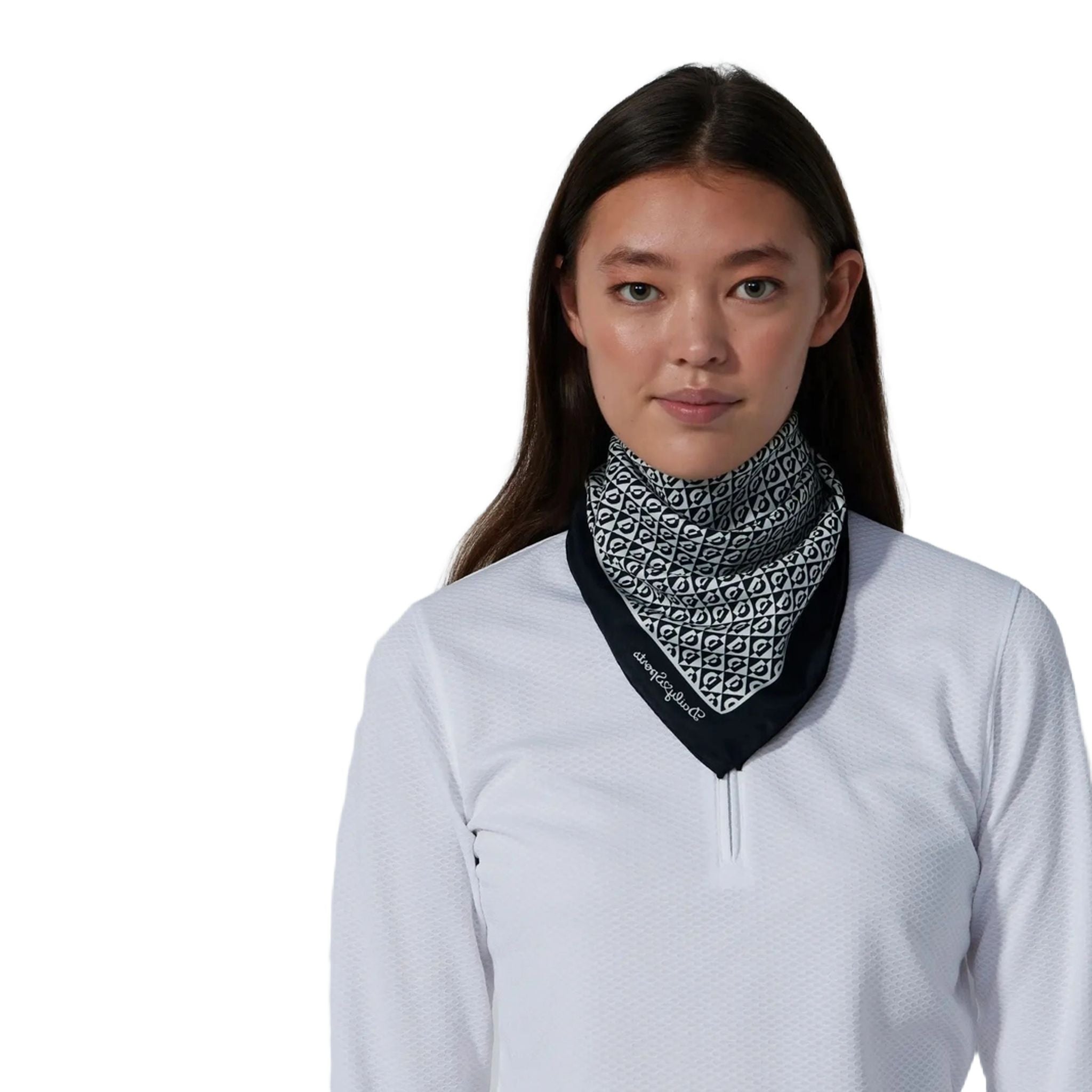 Sciarpa sportiva da donna con stampa quotidiana
