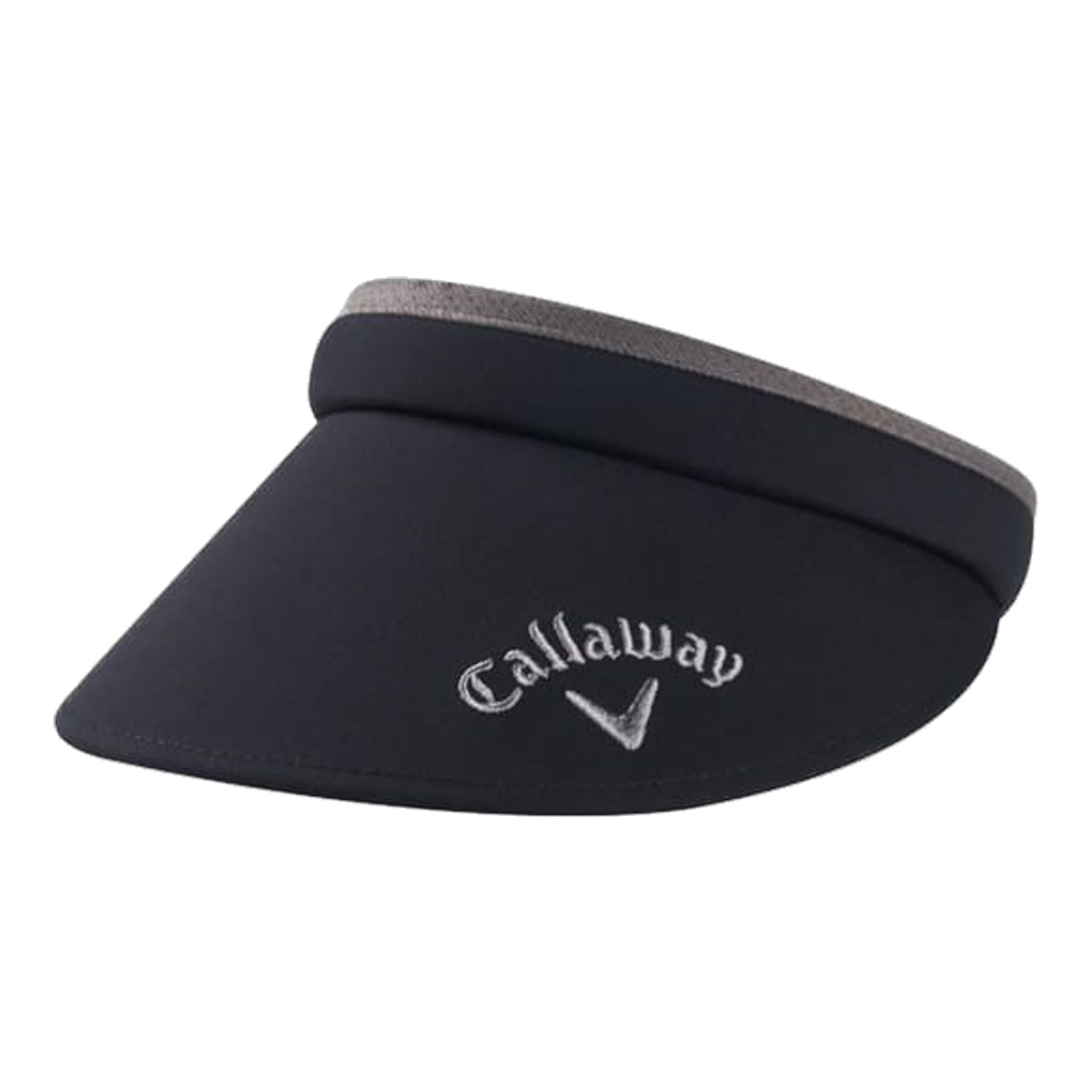 Callaway W Clip Visor Nero/Carbone Donna