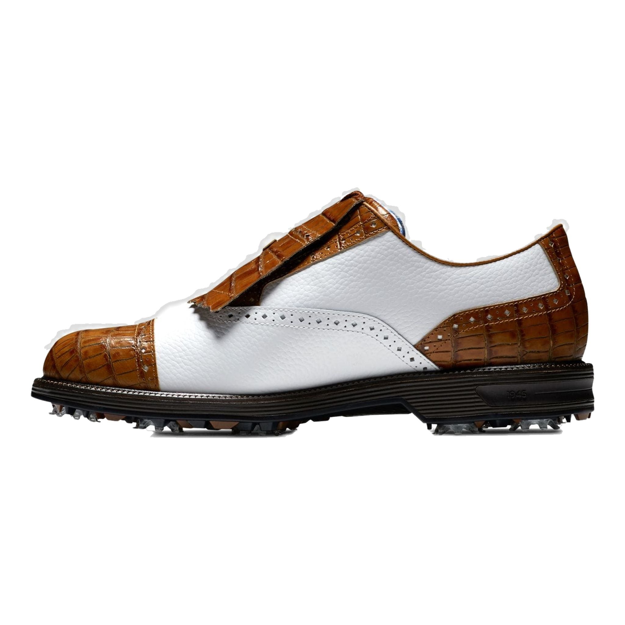 Footjoy M DJ Premiere Bianco/Marrone Uomo