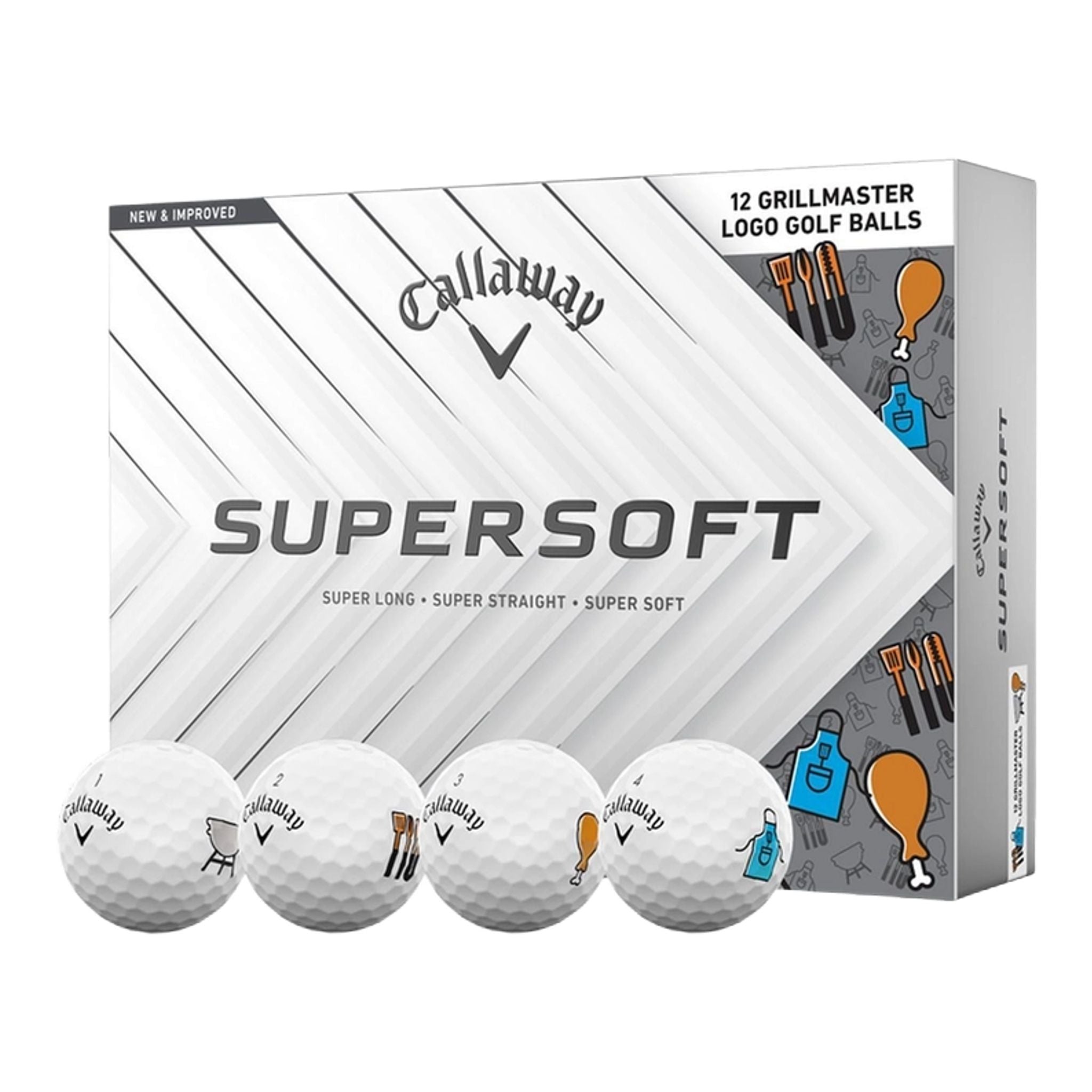 Palline Callaway Supersoft 25 Grillmaster