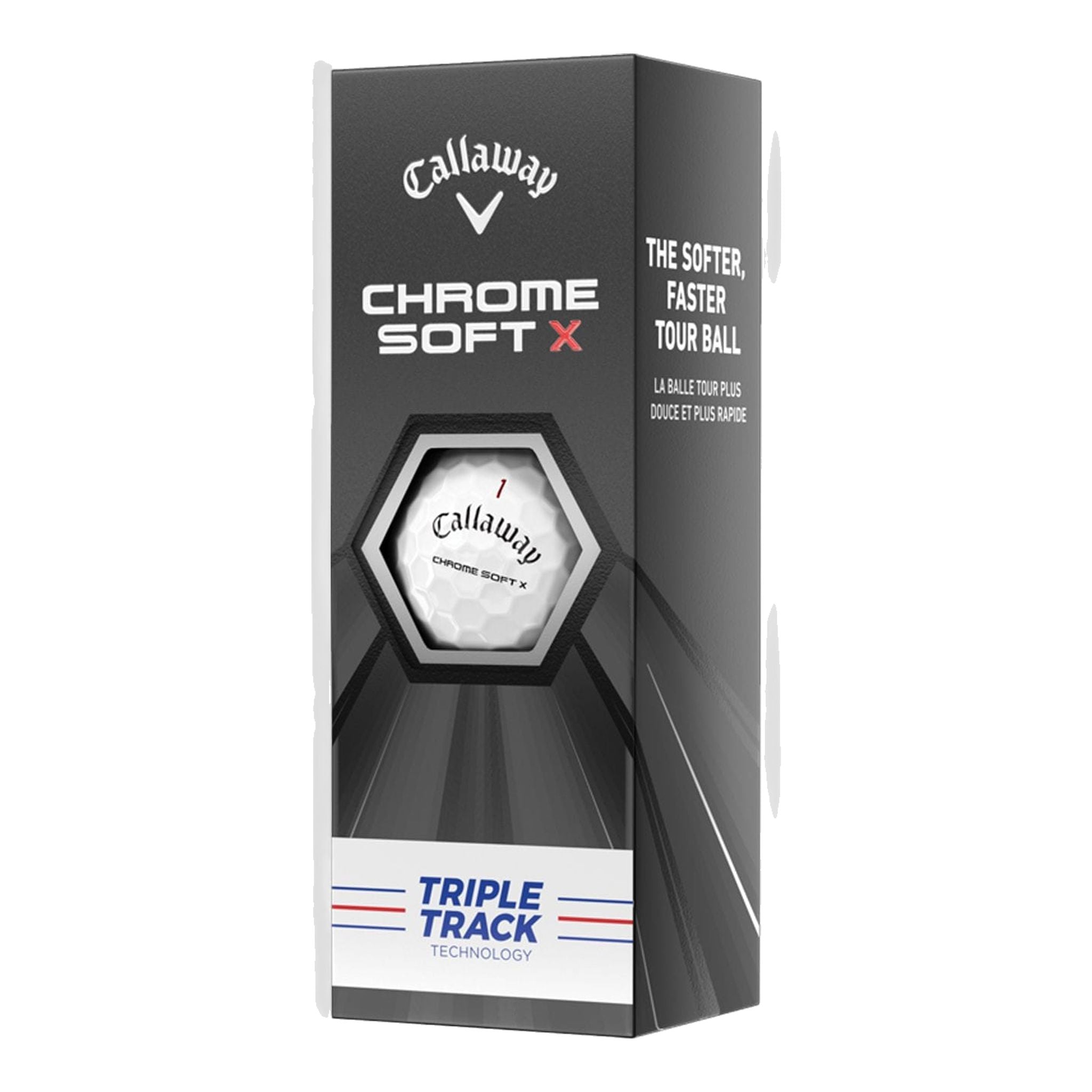 Callaway Chrome Soft X Triple Track (20) [12 palline] Bianco