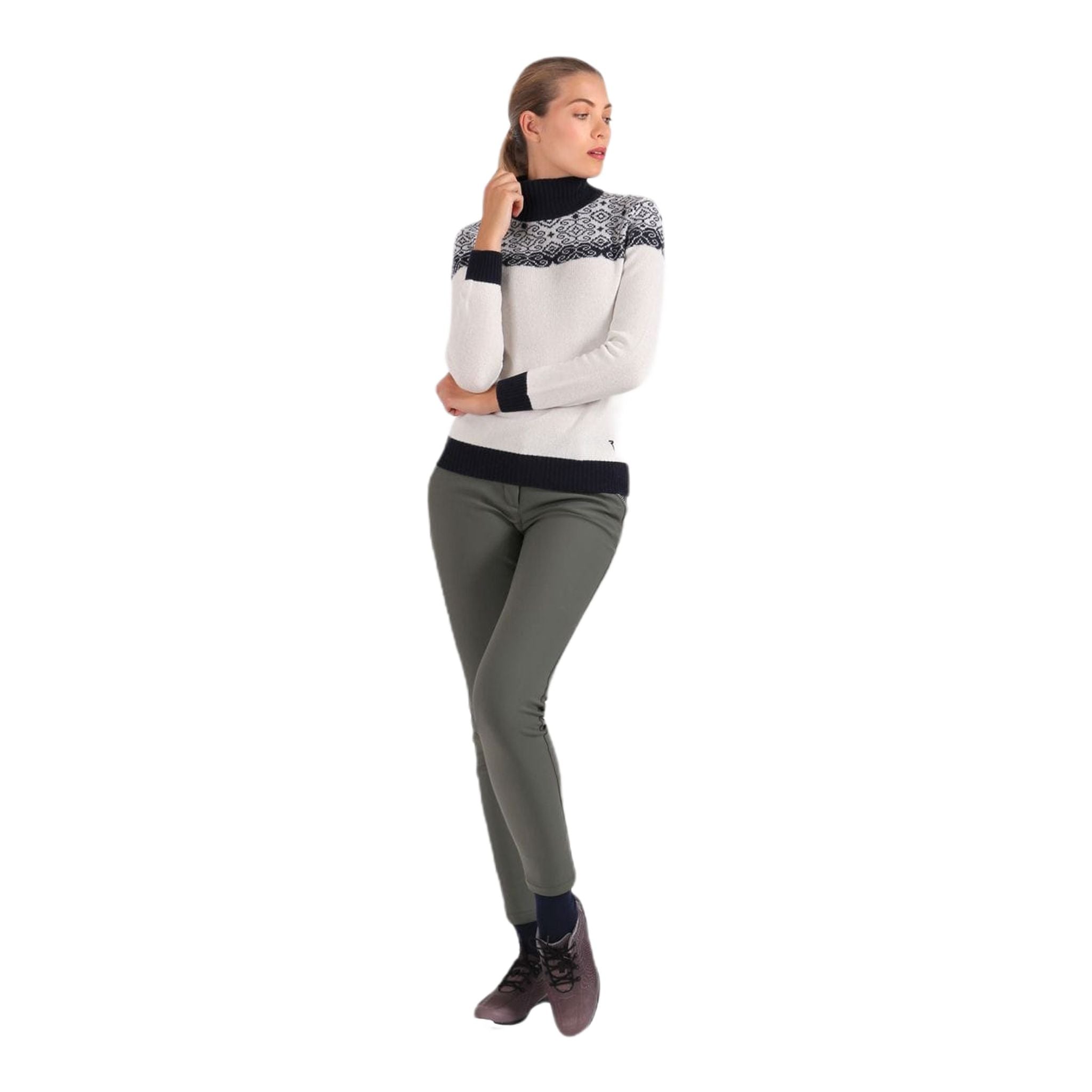 Chervo W Pullover Naka Bianco Donna