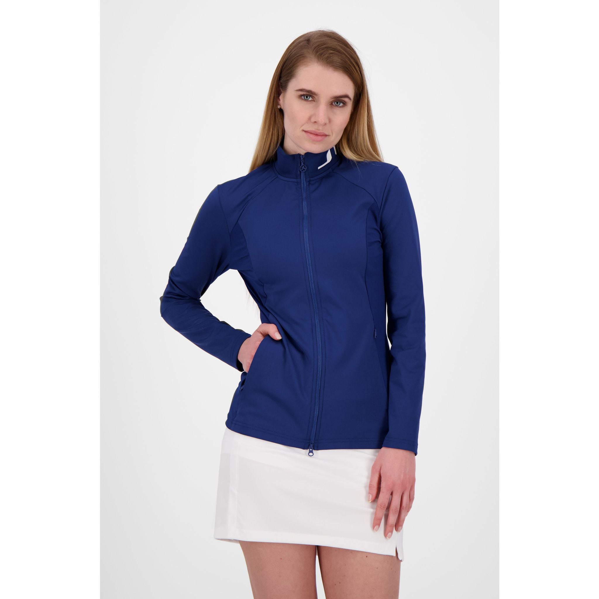 J. Lindeberg W Therese Mid Layer Midnight Blue Donna