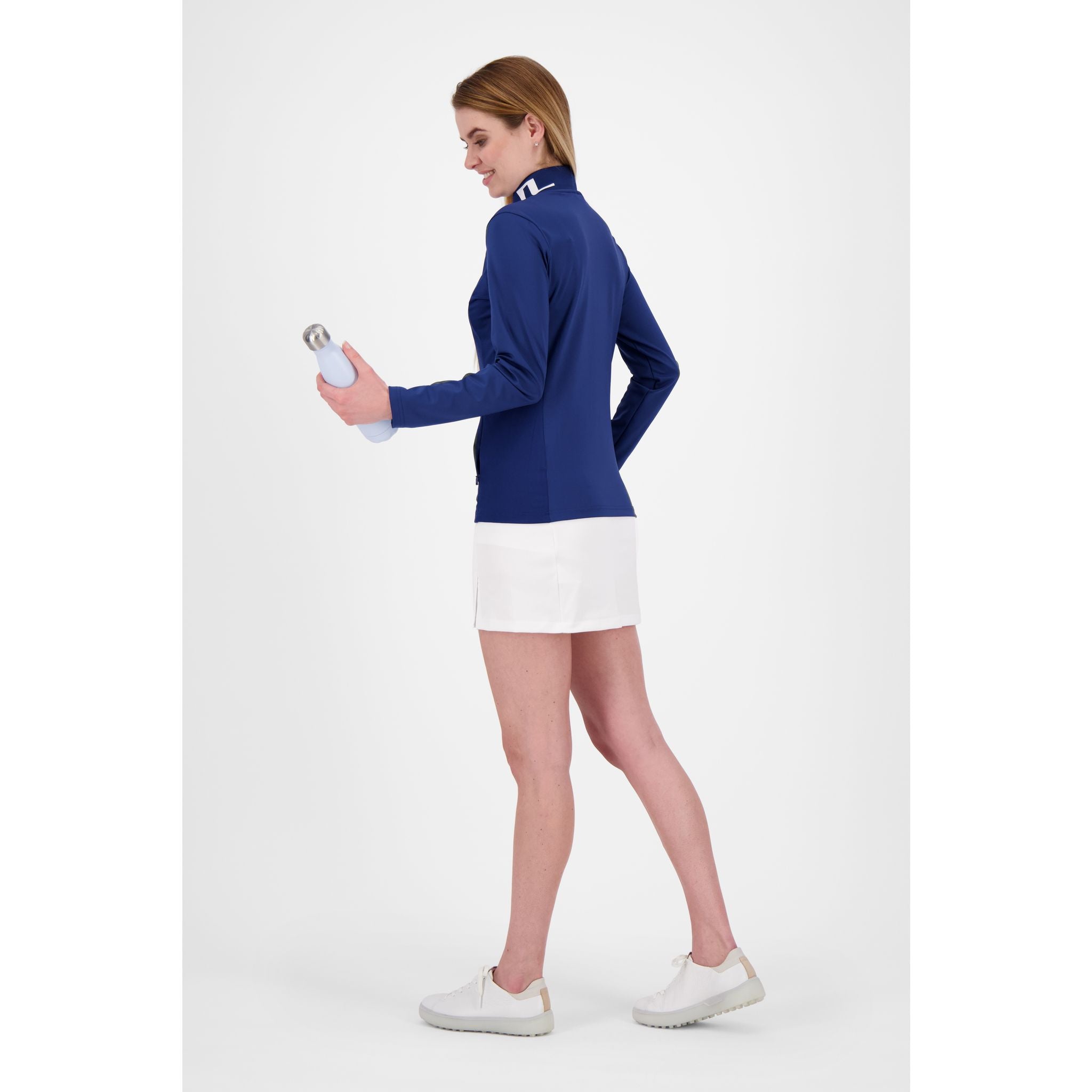 J. Lindeberg W Therese Mid Layer Midnight Blue Donna