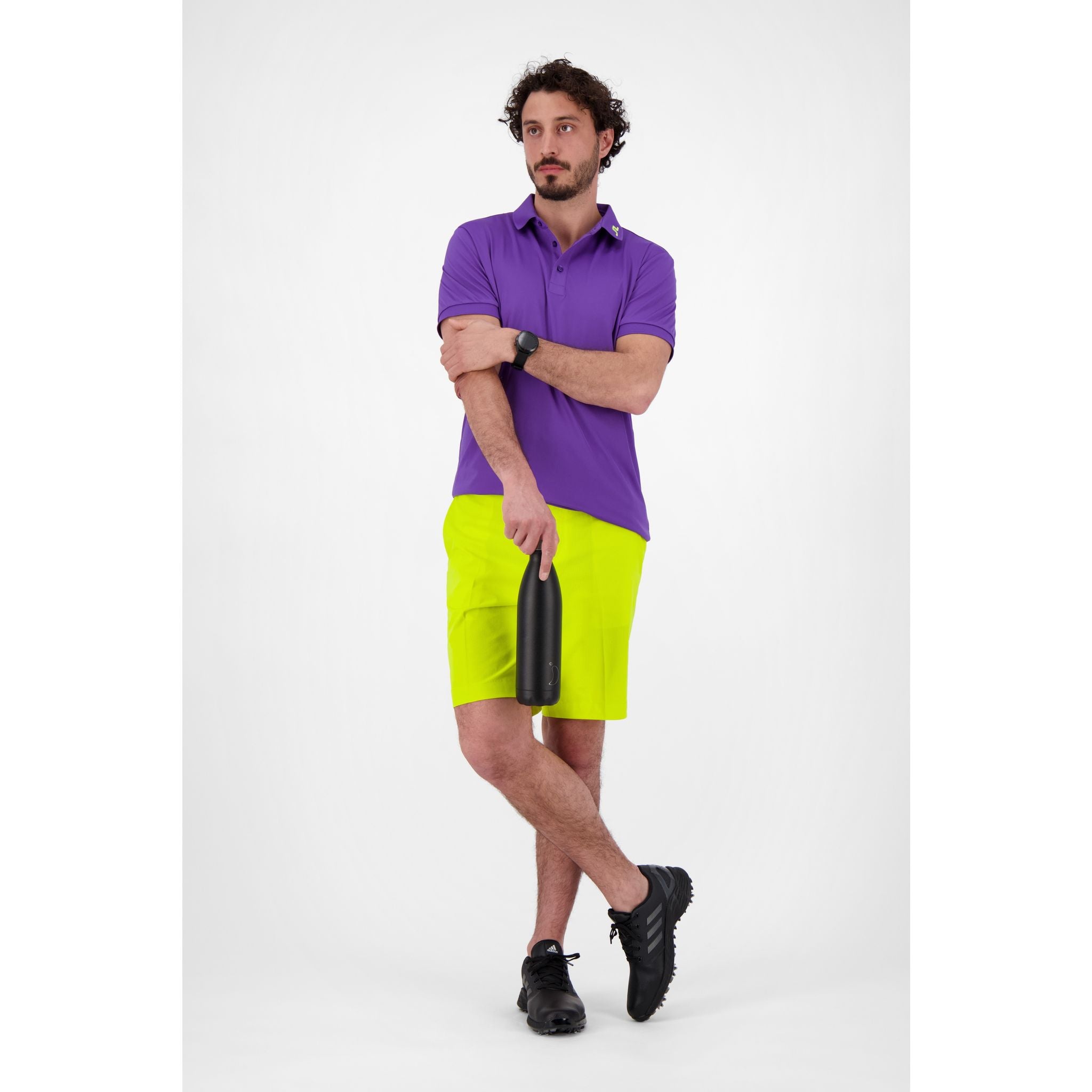 J. Lindeberg M Vent Tight Shorts Nero Uomo