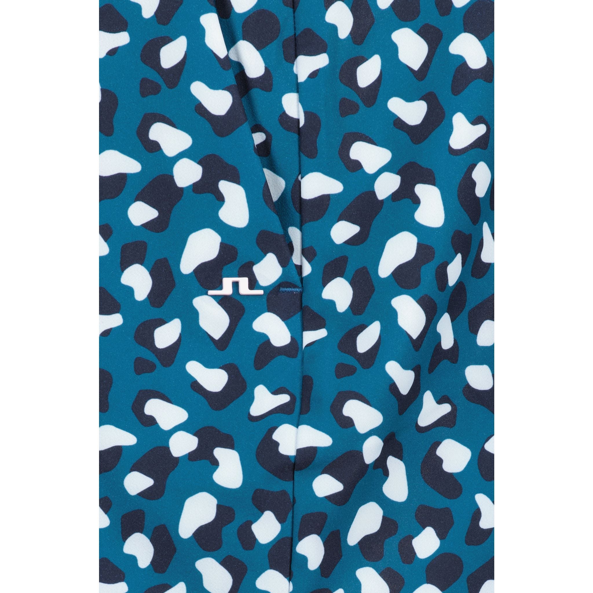 J. Lindeberg W Gwen Pantaloncini da golf stampati marocchini blu animali da donna