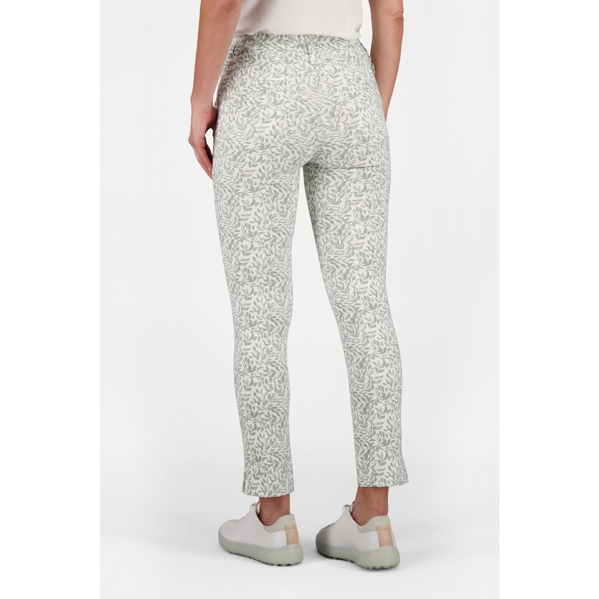 Pantaloni da golf da donna con stampa sportiva quotidiana Magic High Water