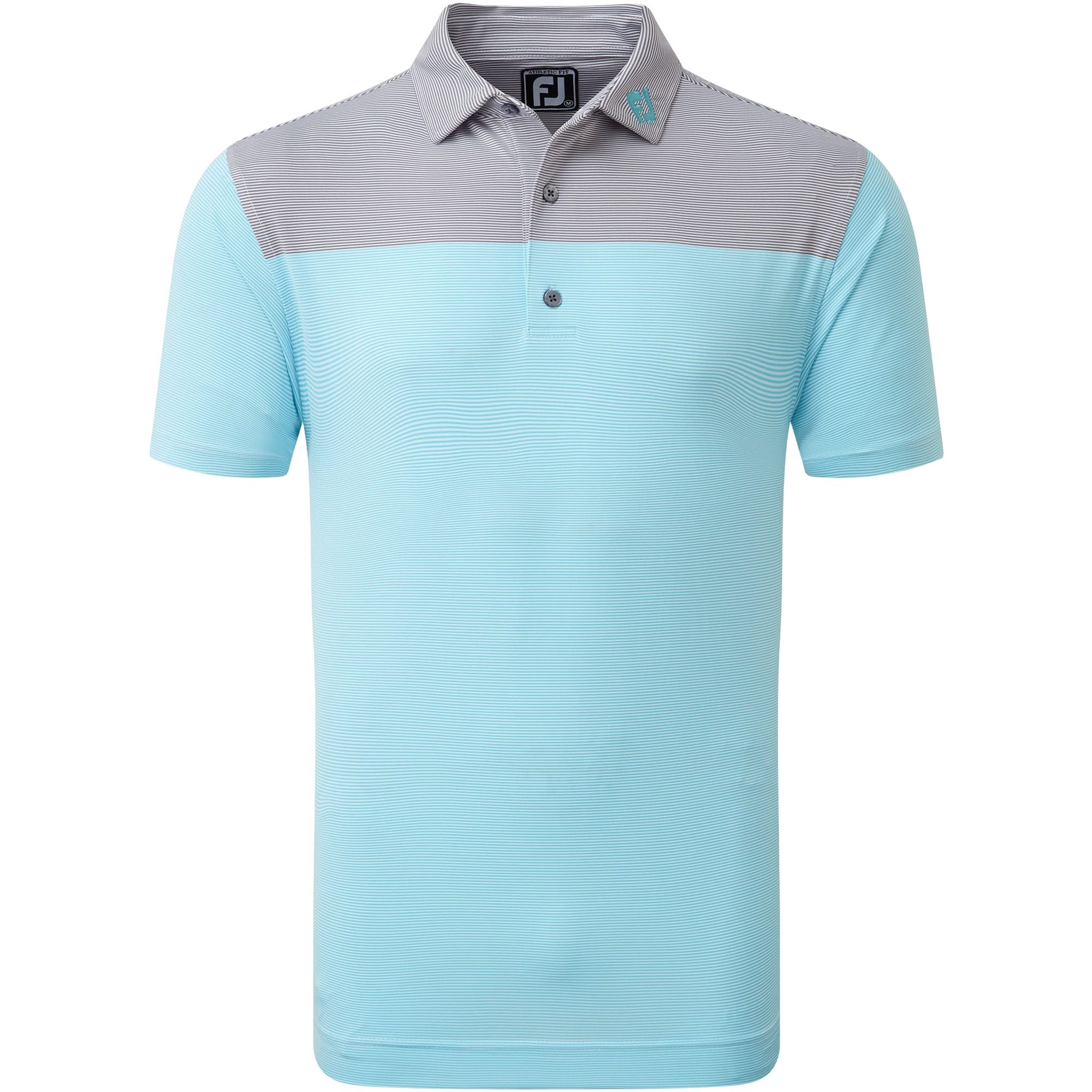 Polo Footjoy End-on-End Block da uomo