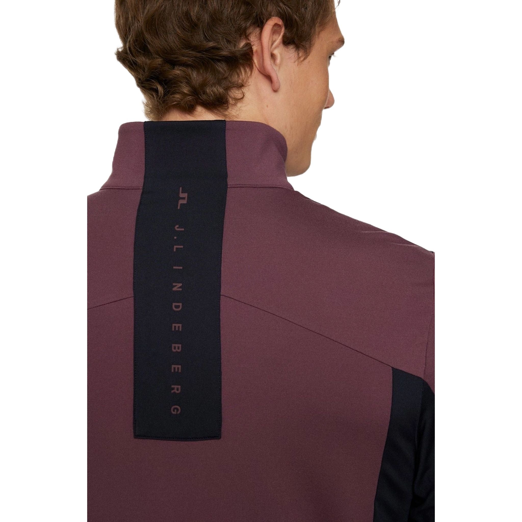 Strato intermedio con cerniera J. Lindeberg Banks da uomo