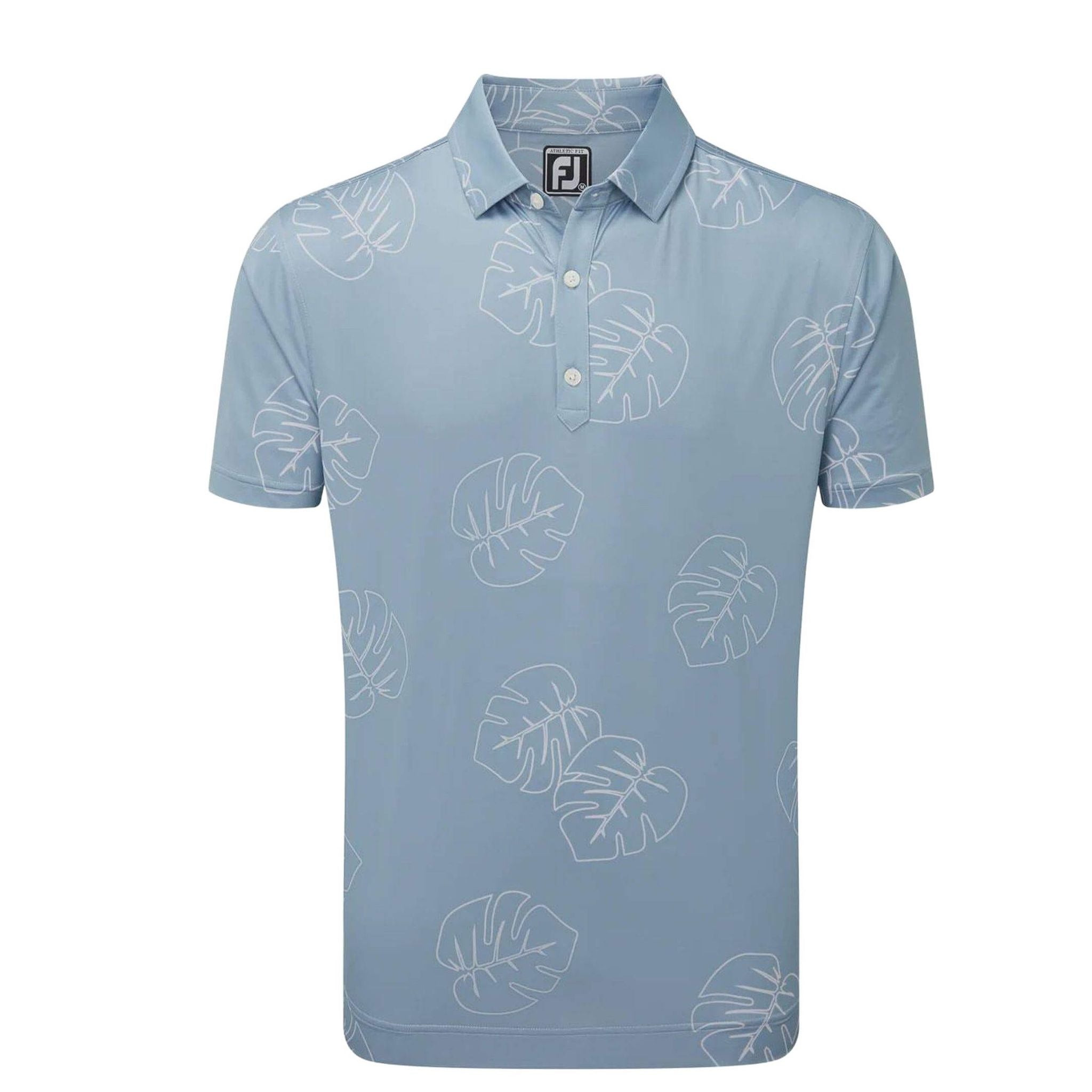 Polo da uomo Footjoy Jungle Leave Pique