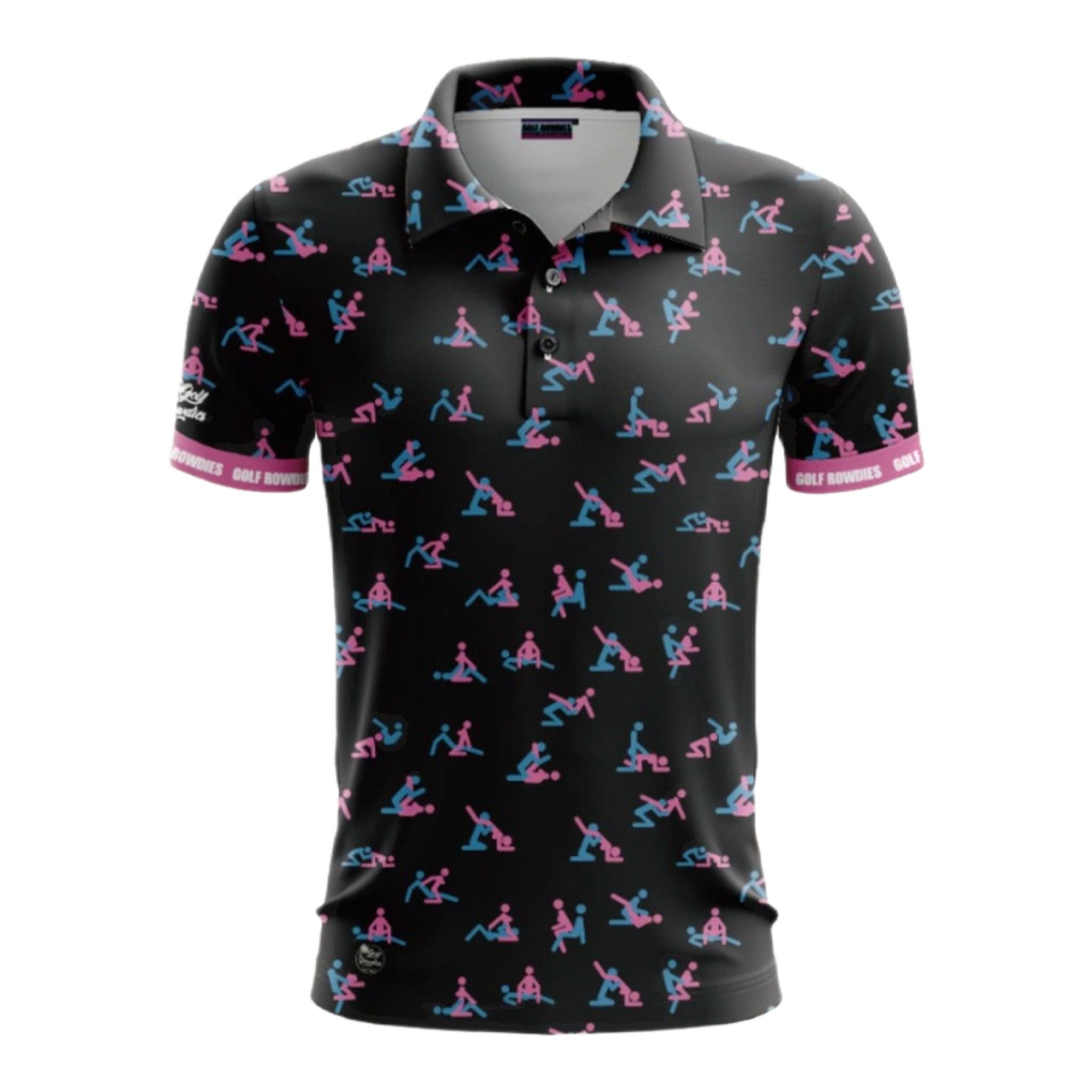 Polo da uomo Golf Rowdies Fairway Lovestory