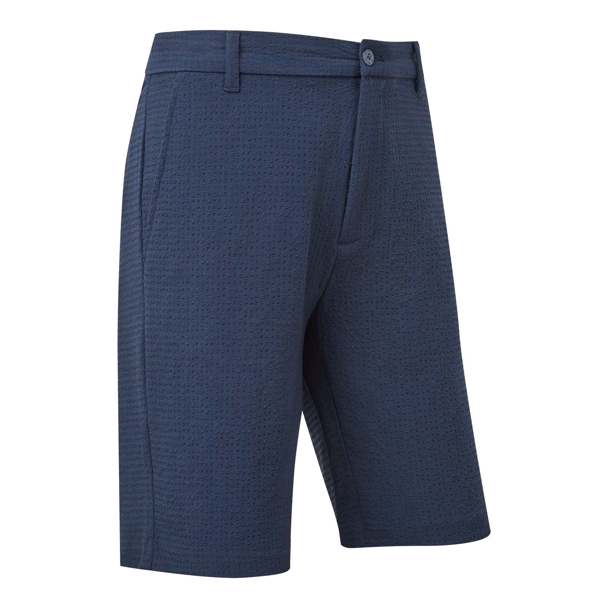 Footjoy M Performance Pantaloncini Seersucker Blu Navy Uomo