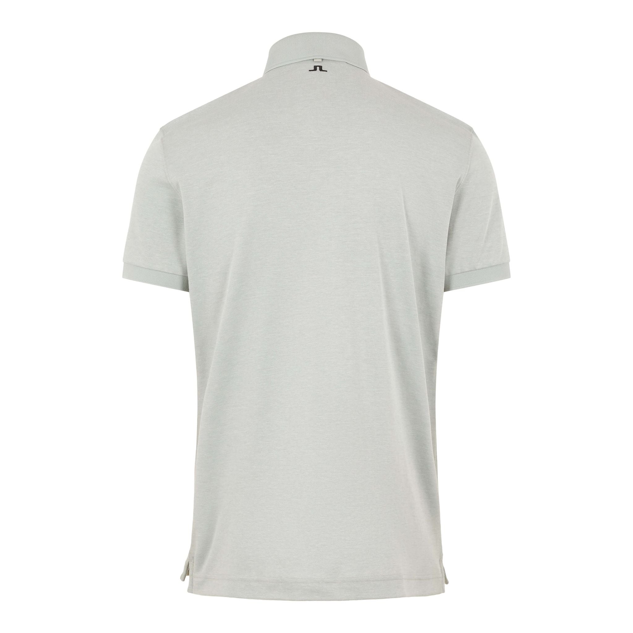 Polo J. Lindeberg M Stan Reg Fit-Club Pique Stone Grey Melange da uomo