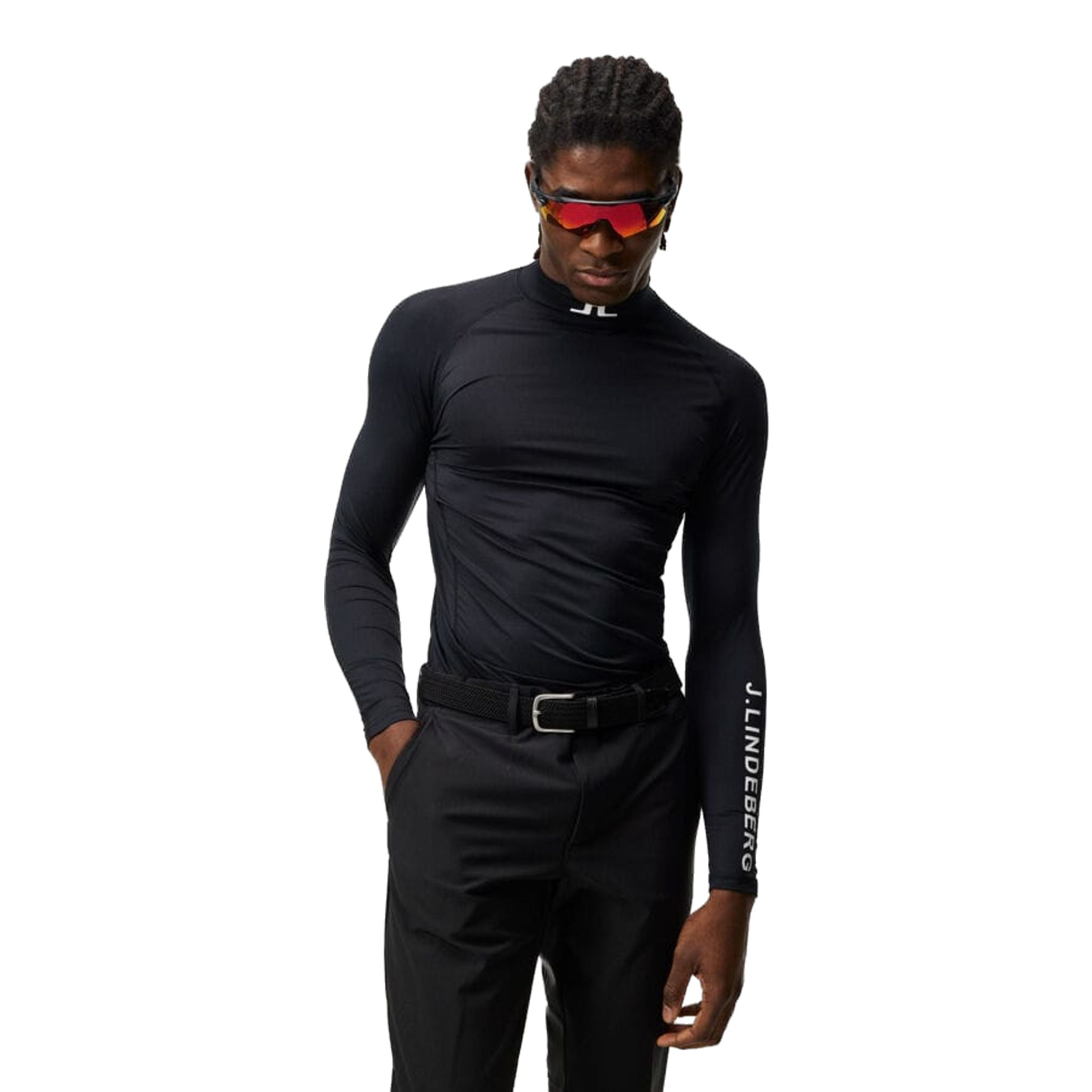 J. Lindeberg Aello Soft Compression Mock da uomo