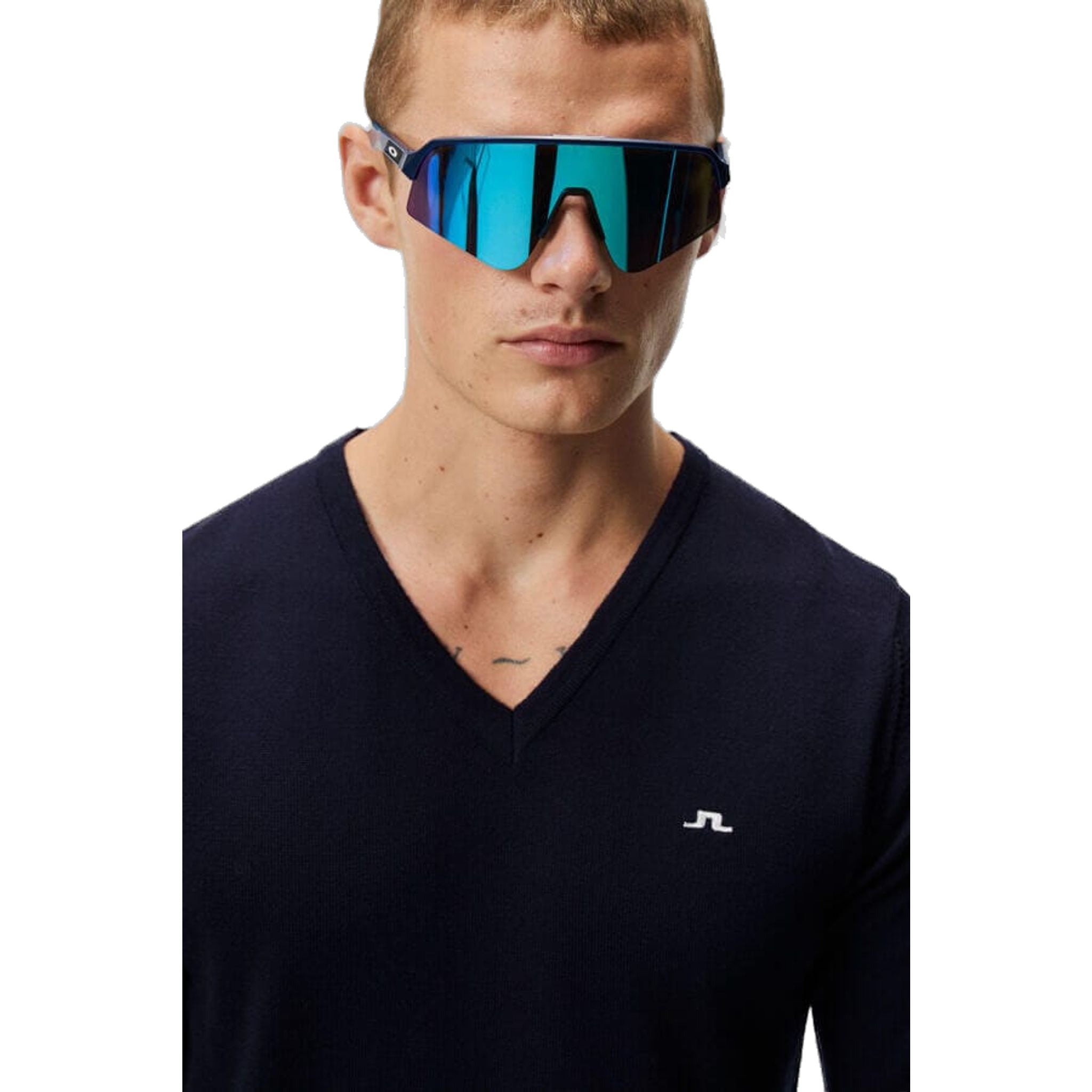 J. Lindeberg Lymann maglione lavorato a maglia da uomo