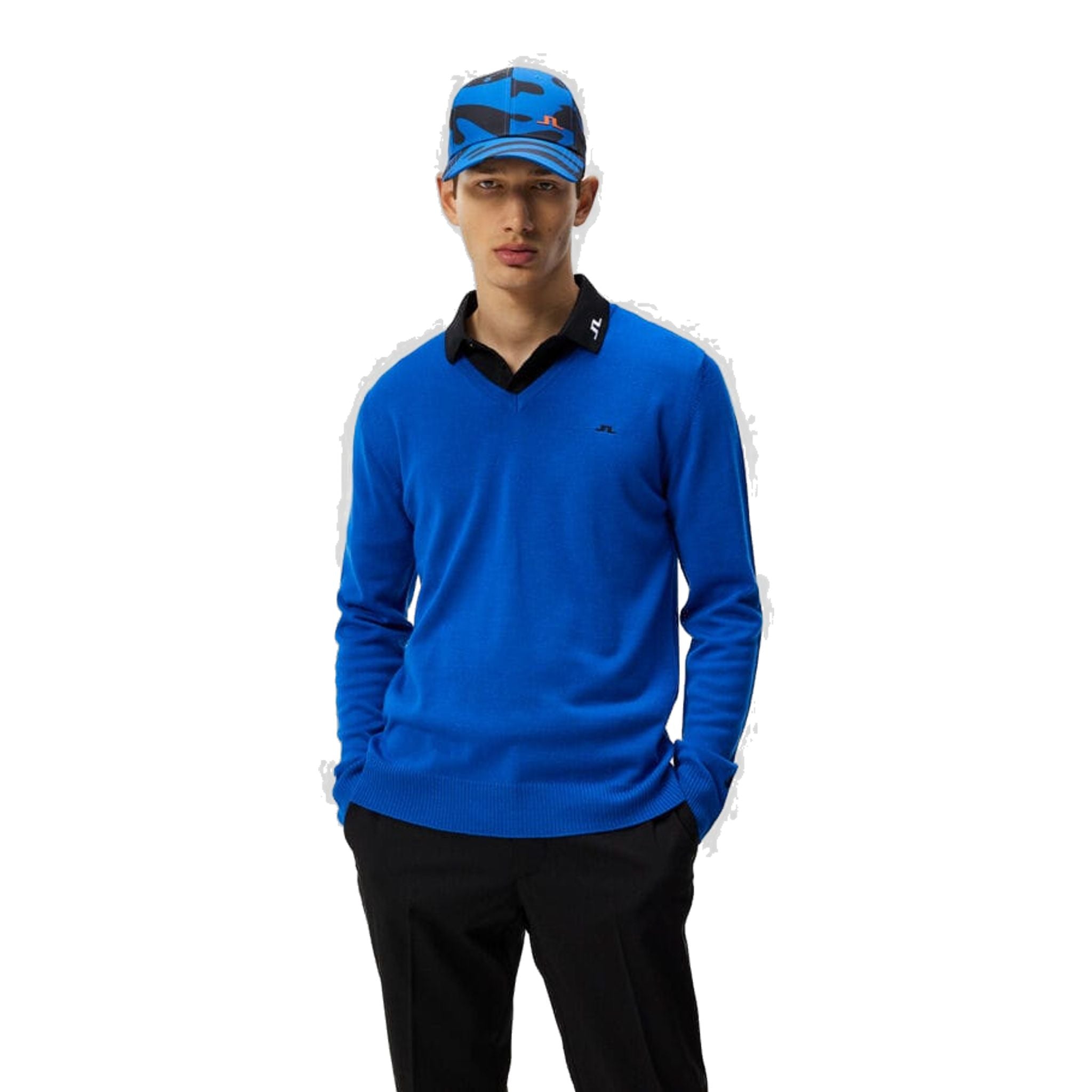 J. Lindeberg Lymann maglione lavorato a maglia da uomo