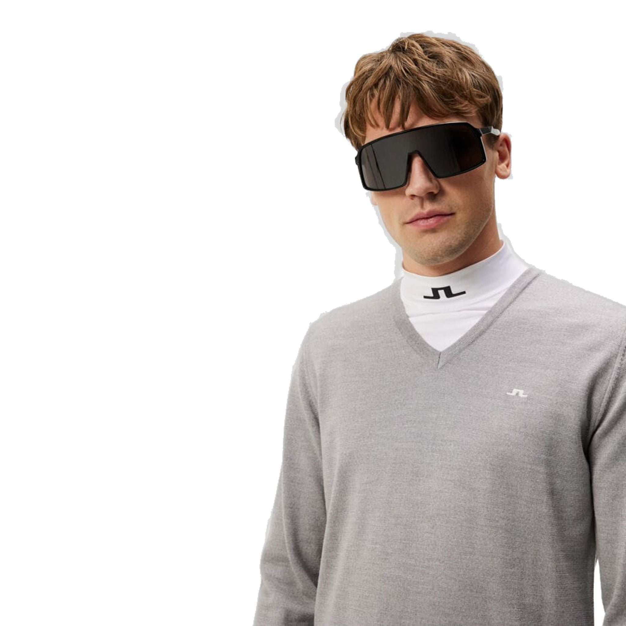 J. Lindeberg Lymann maglione lavorato a maglia da uomo