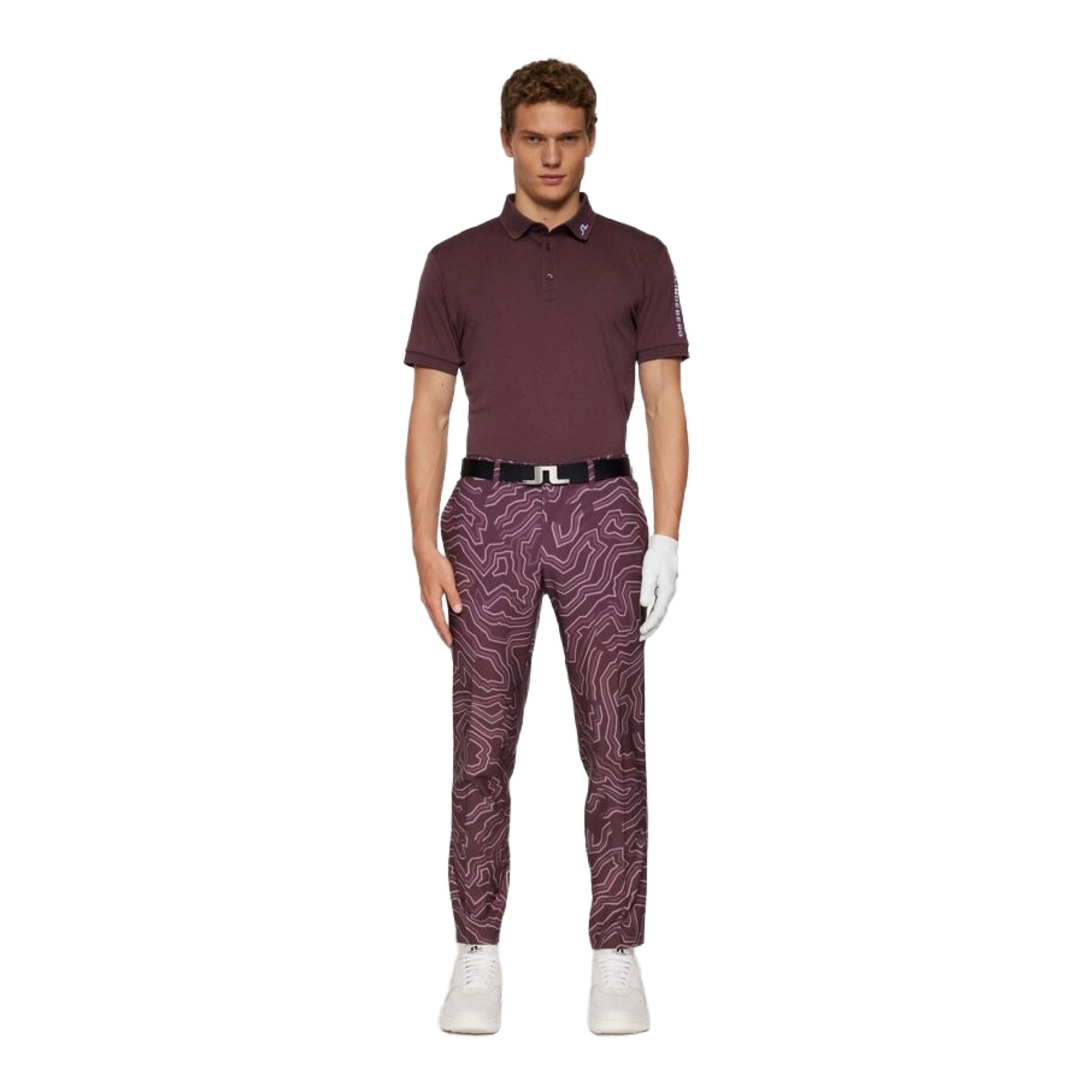 Pantaloni con stampa J. Lindeberg Ellott da uomo