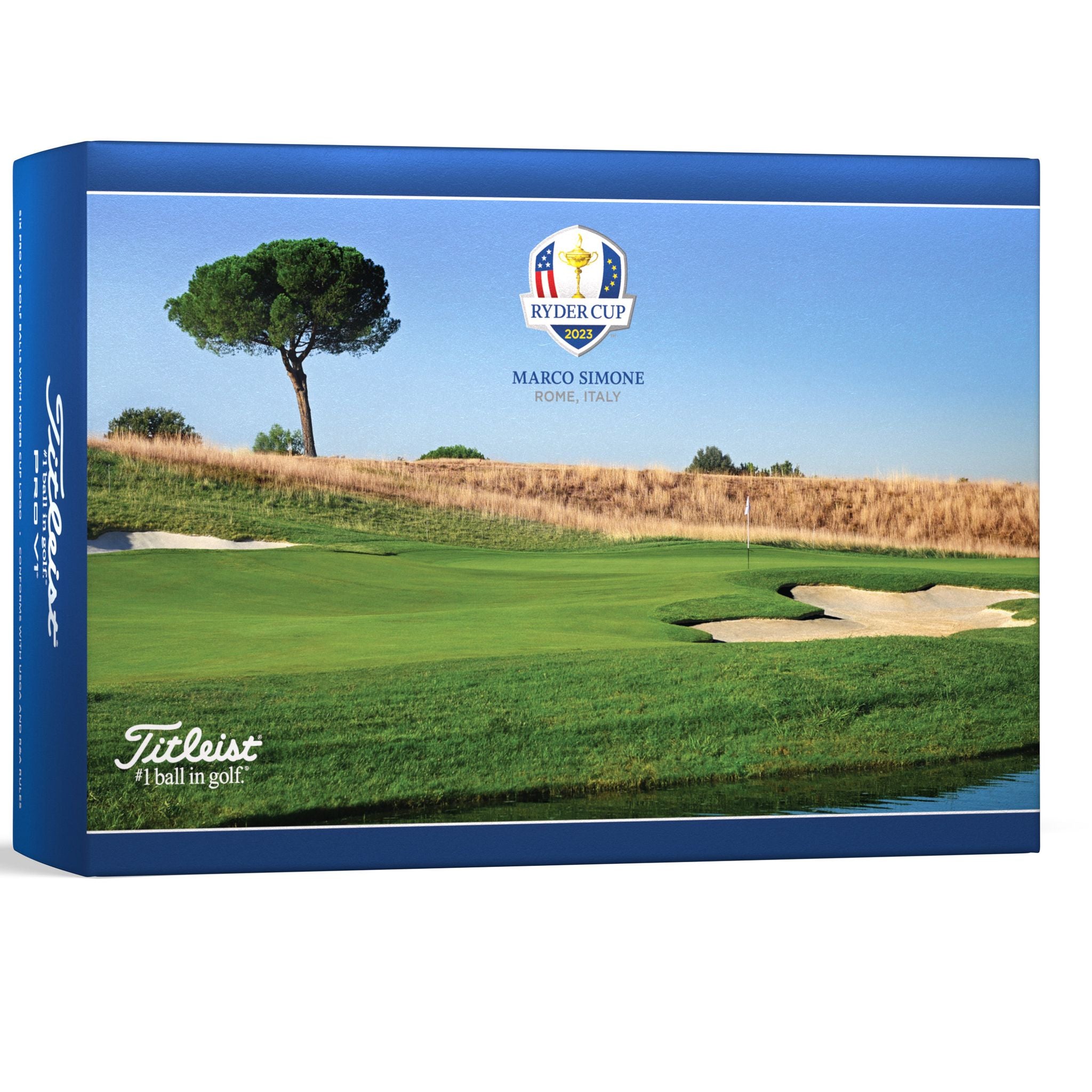 Titleist PRO V1 Halve [6 palline] Ryder Cup