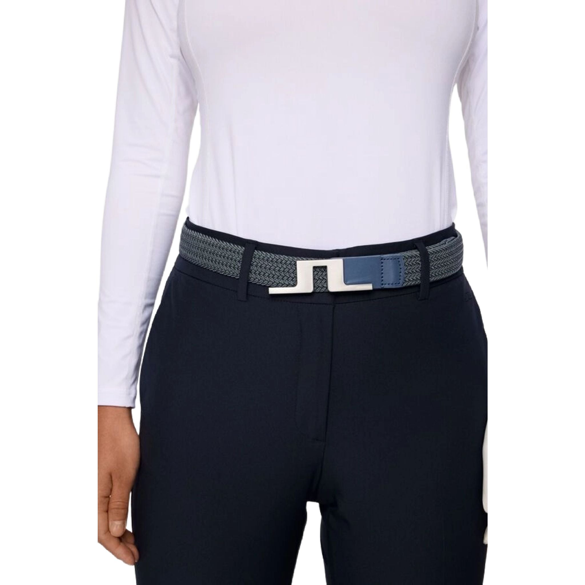 J. Lindeberg Cintura intrecciata Lykke da donna