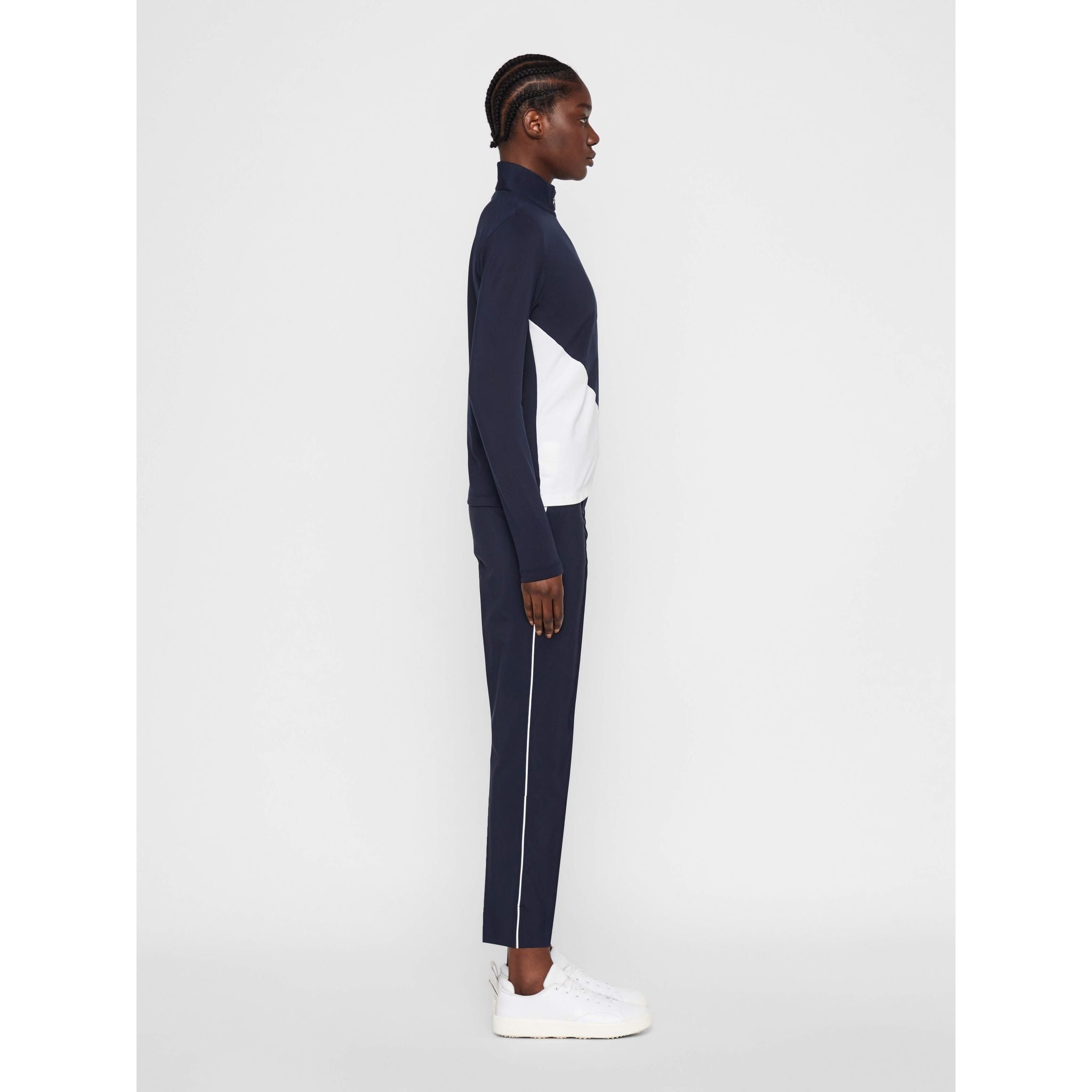 J. Lindeberg W Liza-Light Mid Maglione Jl Navy Donna