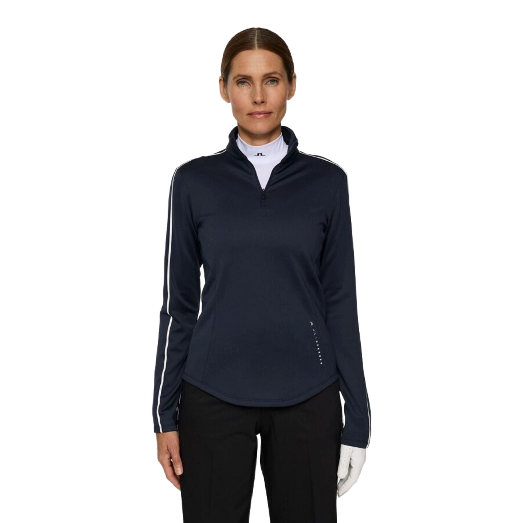 J. Lindeberg Nefe Quarter Zip Midlayer da donna