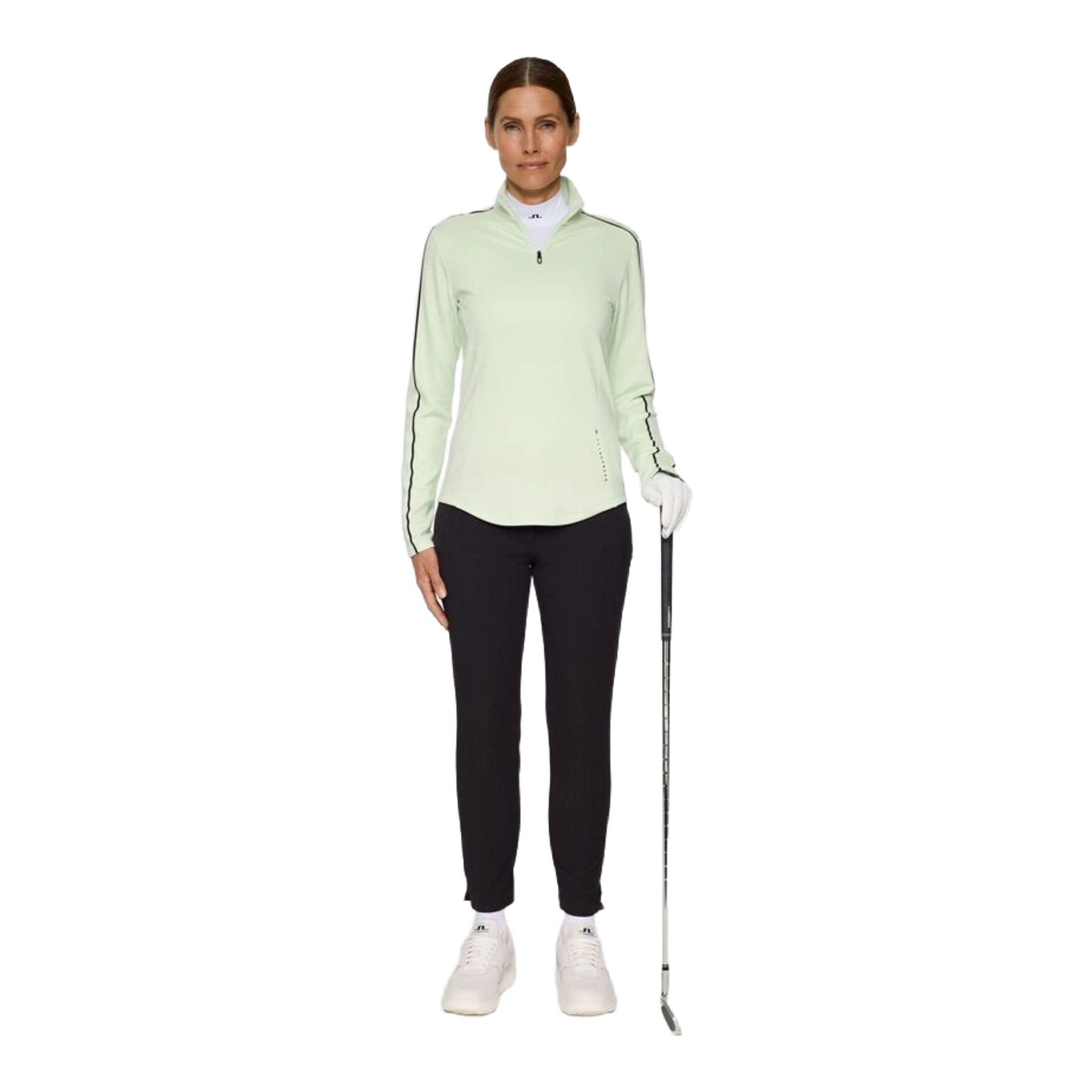 J. Lindeberg Nefe Quarter Zip Midlayer da donna
