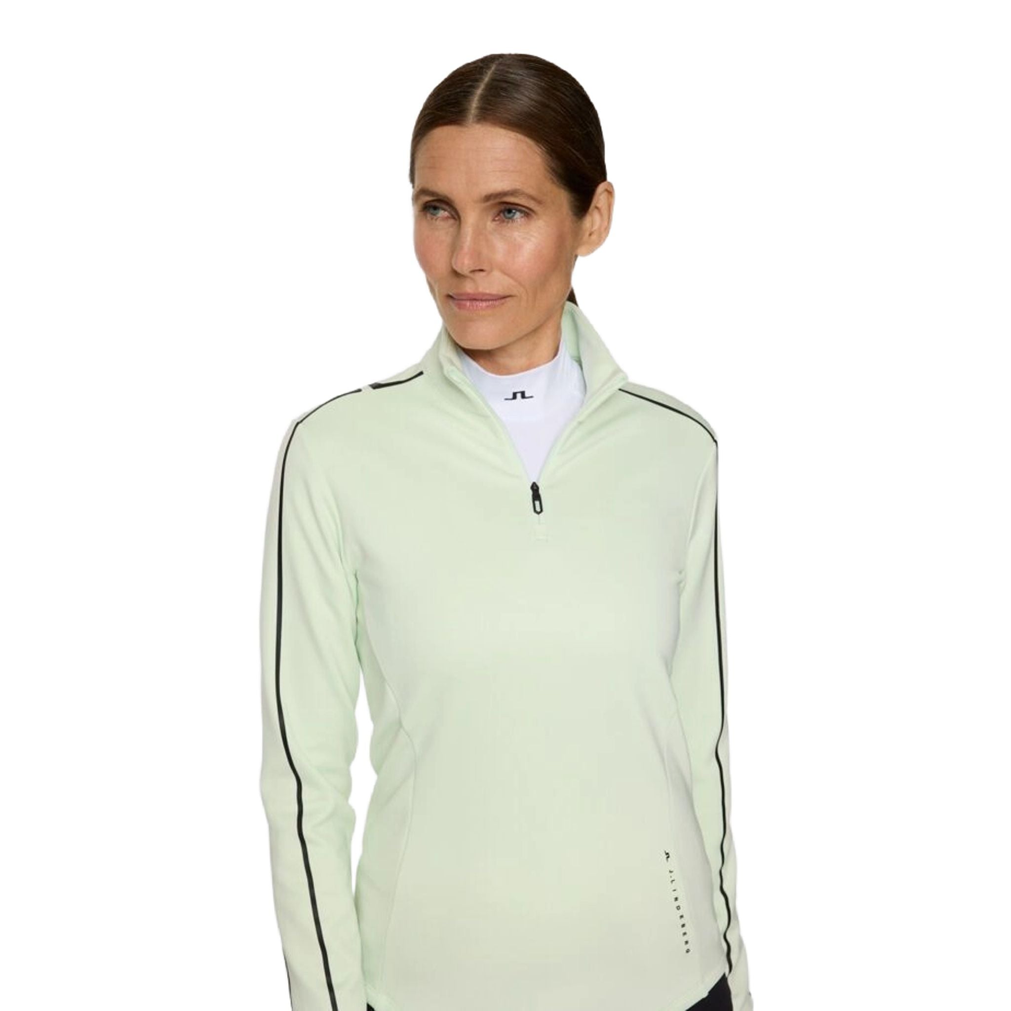 J. Lindeberg Nefe Quarter Zip Midlayer da donna