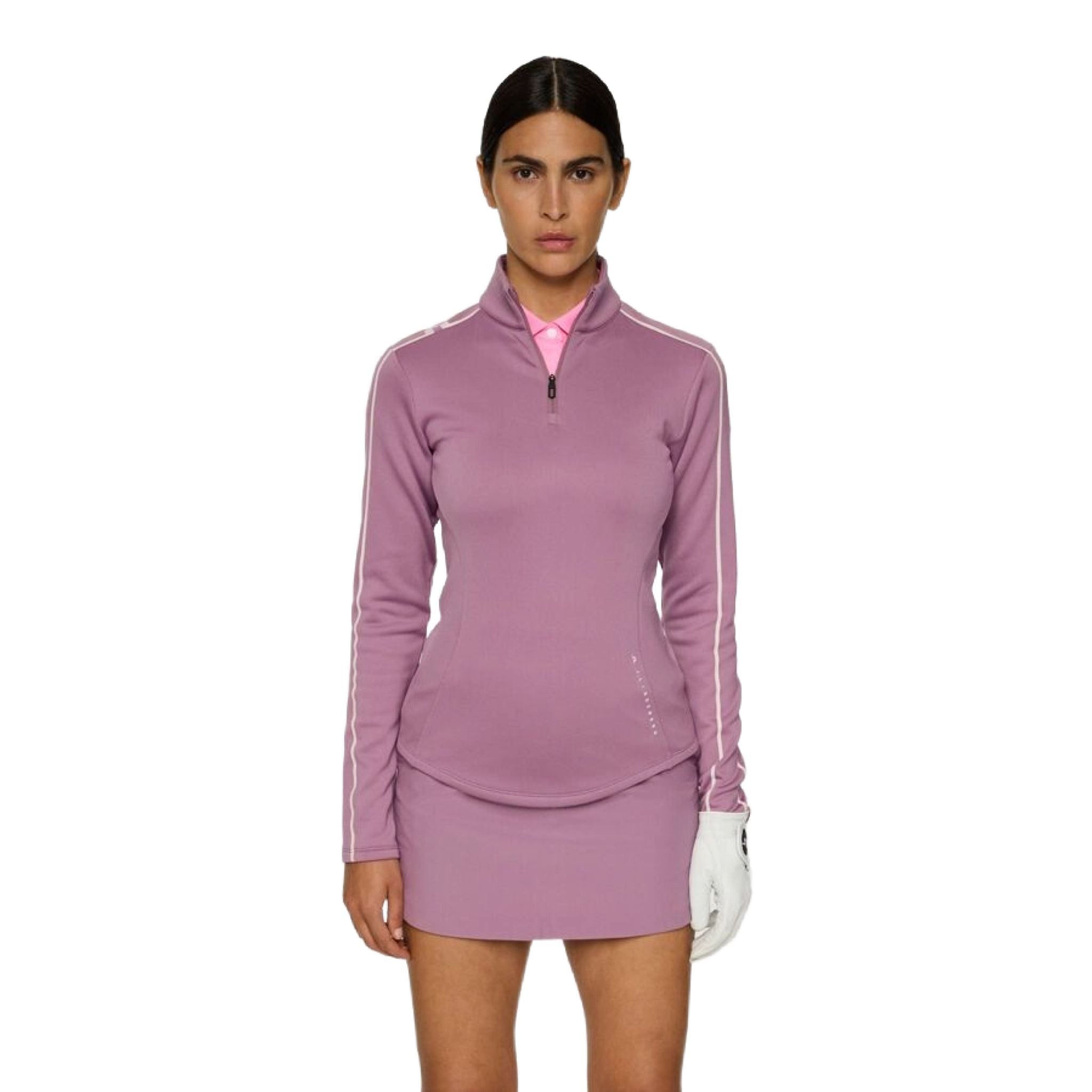 J. Lindeberg Nefe Quarter Zip Midlayer da donna