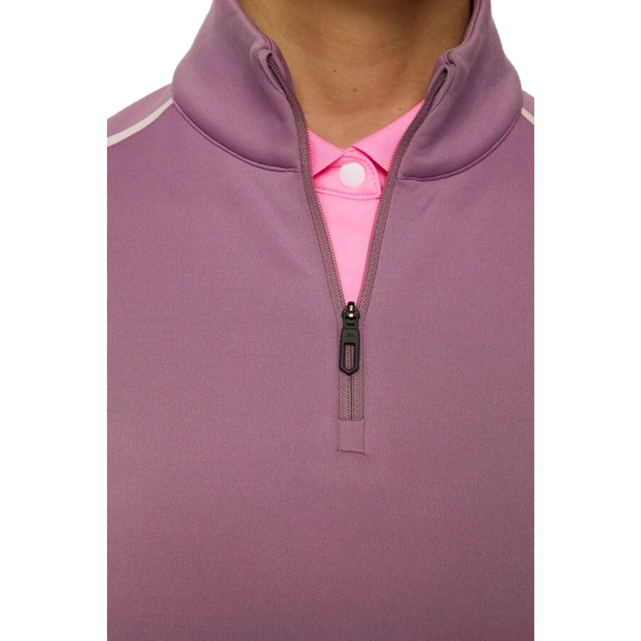 J. Lindeberg Nefe Quarter Zip Midlayer da donna