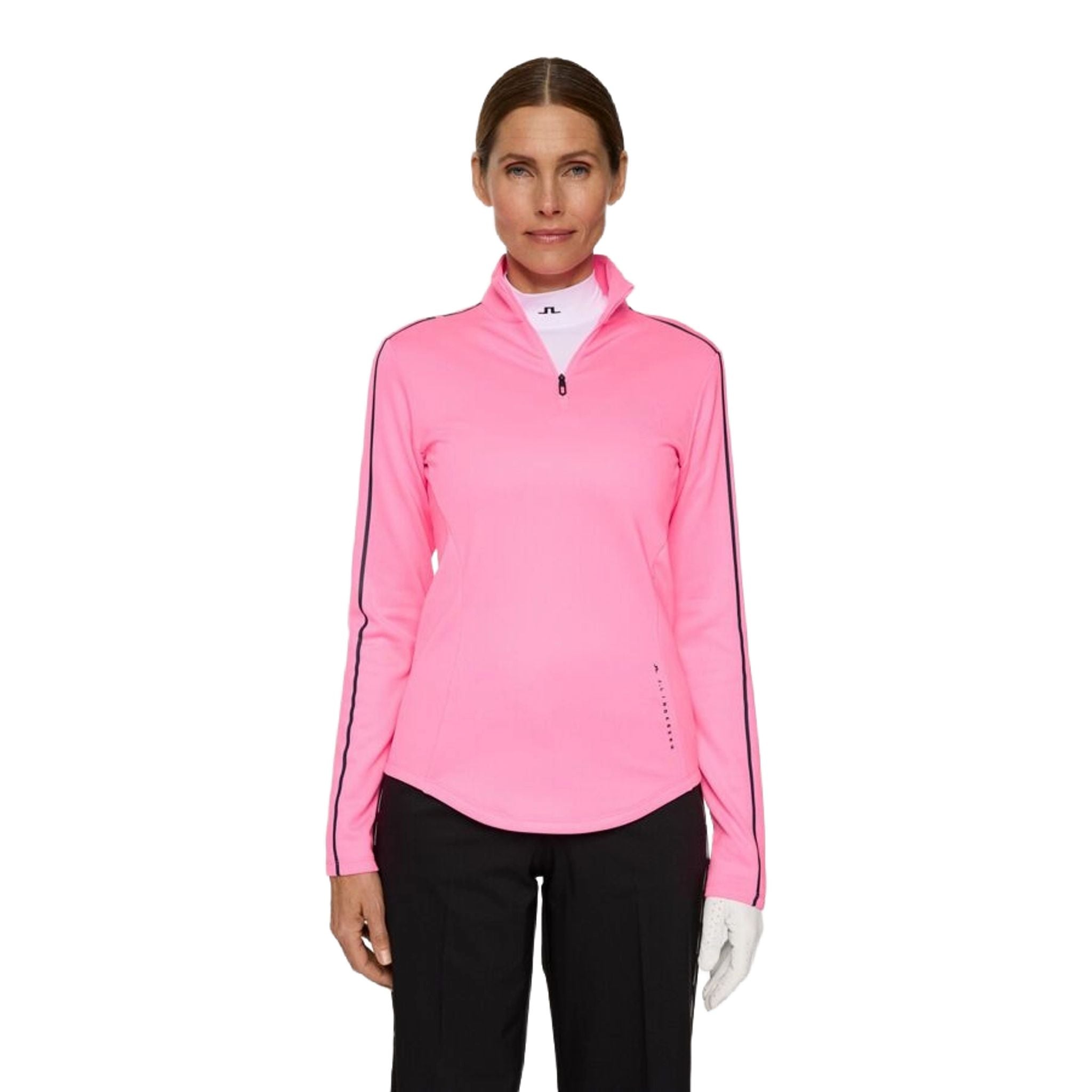 J. Lindeberg Nefe Quarter Zip Midlayer da donna