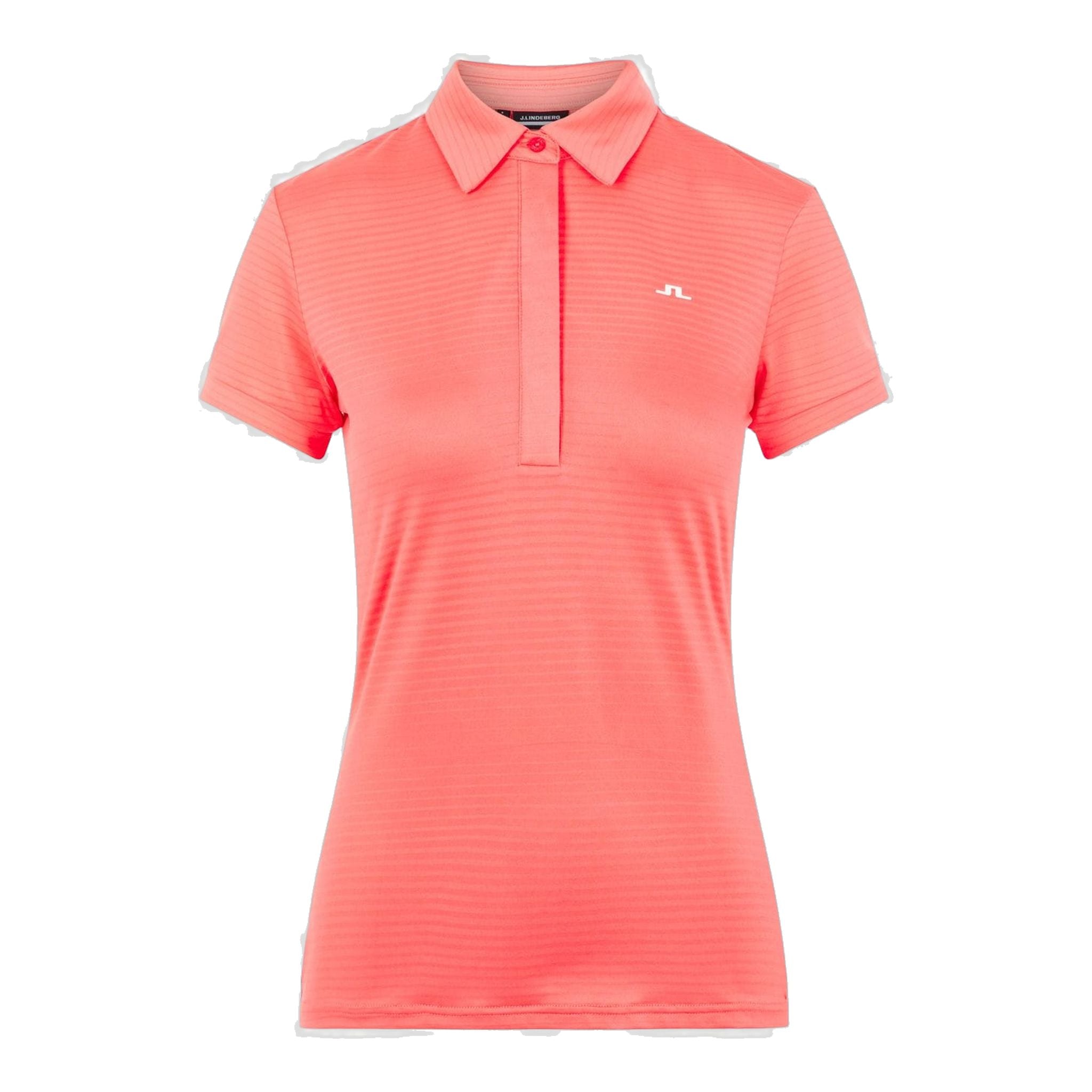 J. Lindeberg W Sue SS Polo Tropical Coral Donna